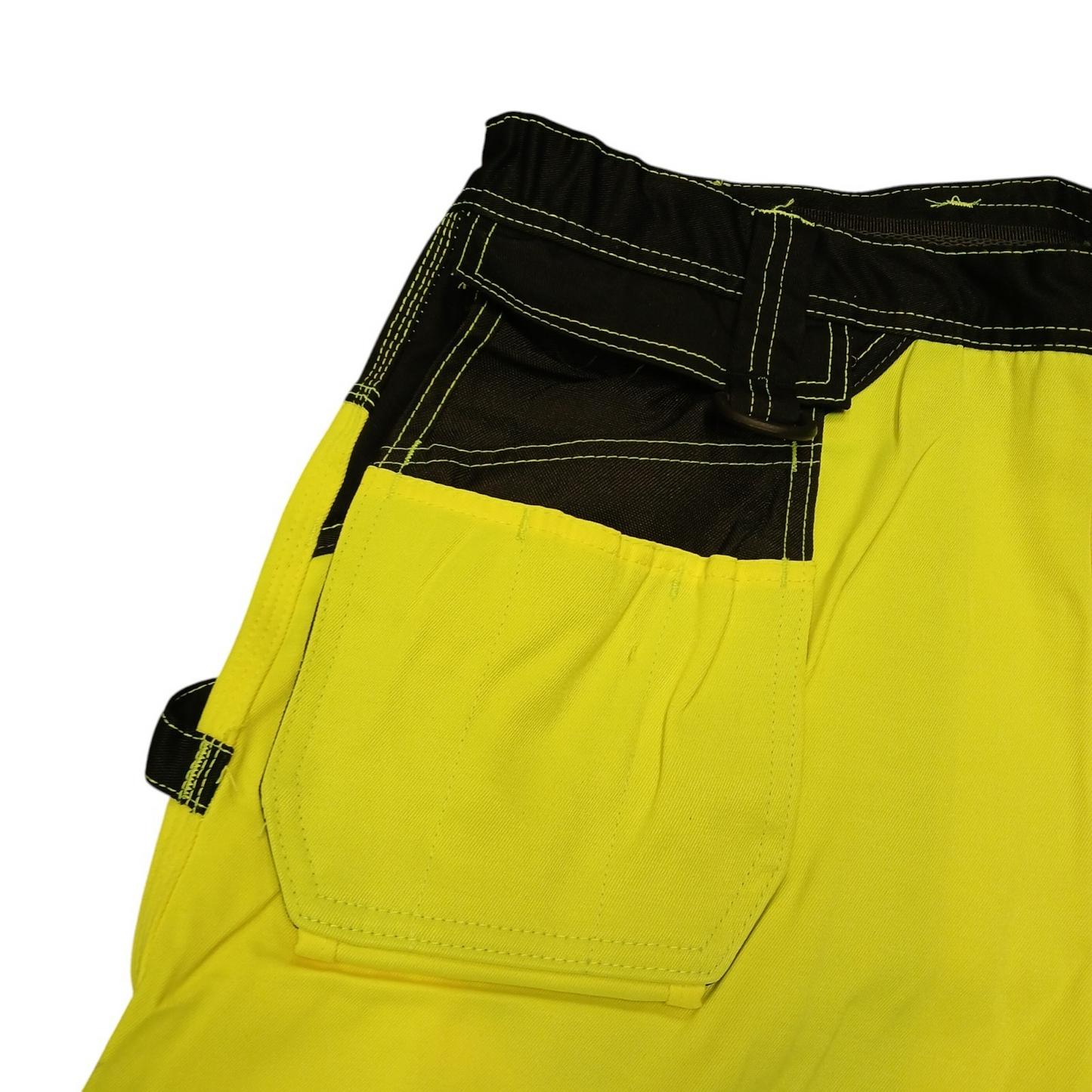 Portwest Work Shorts Hi Viz Vis Yellow Black 38" Reflective Safety Workwear PW34