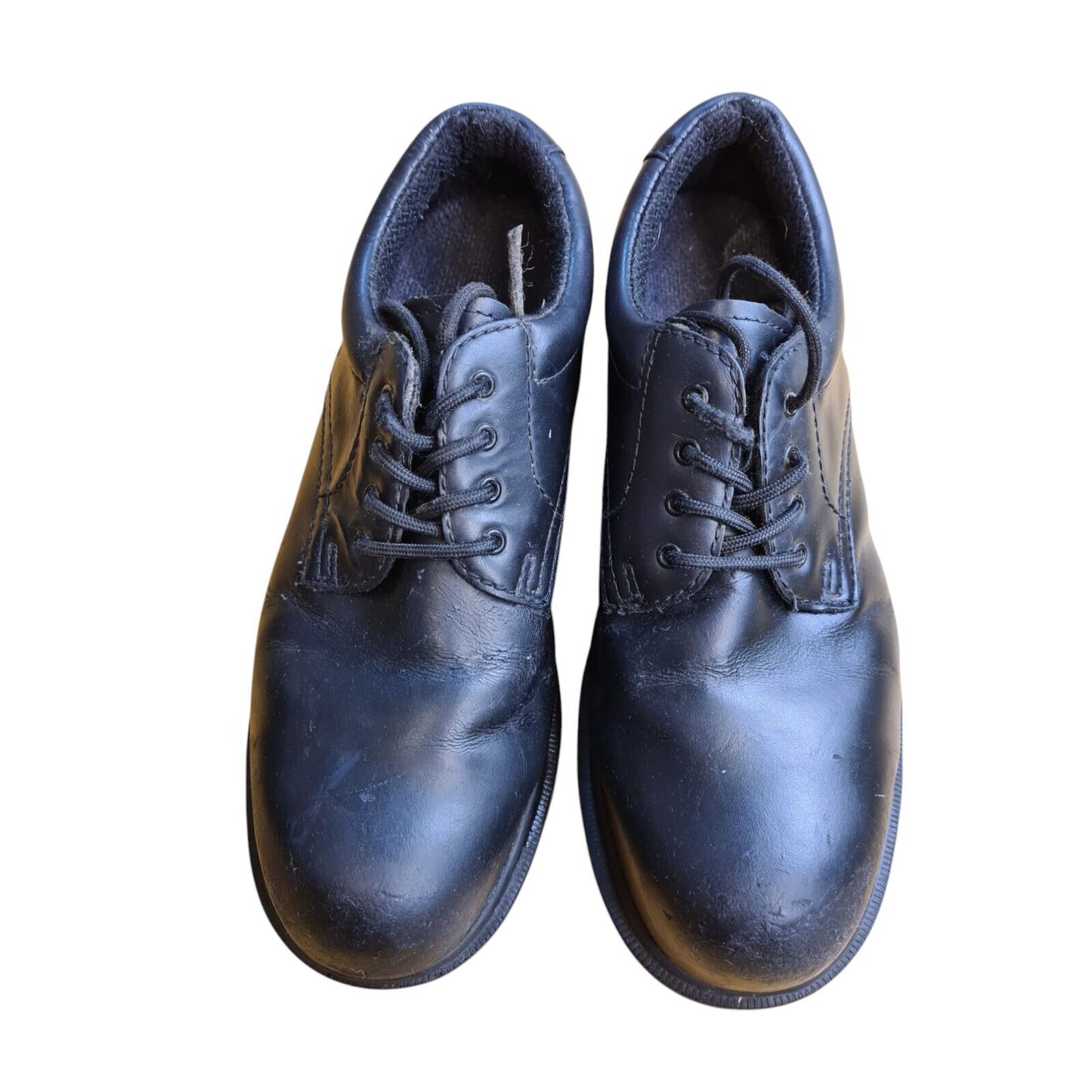 Dr Martin Steel Toe Cap Black Shoes Size 8 Slip Resistant Sole Safety Security