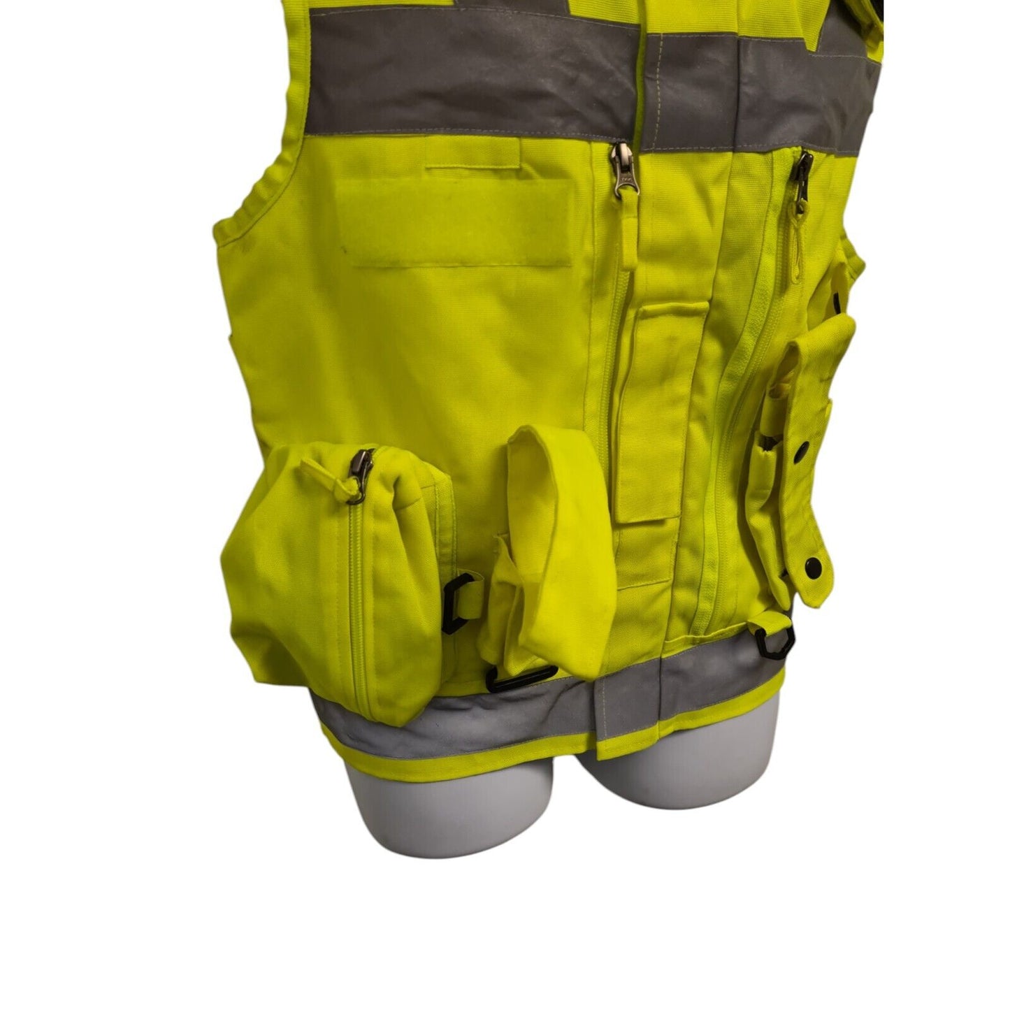Endura Tactical Vest With Pouches Hi Viz Vis Klickfast XL Security Police