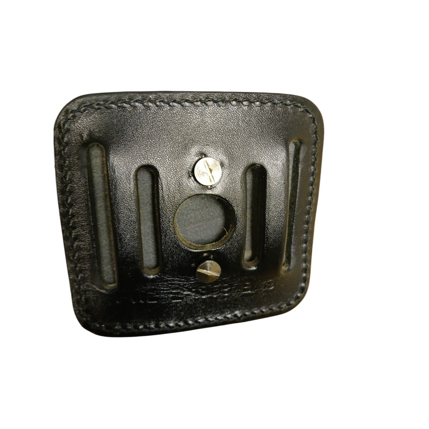 Protec Police Duty Belt With 6 Pouches Attachments Black Security Webbing (I)