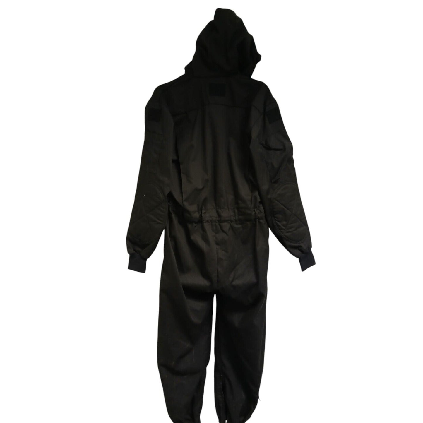 Derby Unitex Coverall Hooded Boiler Suit Tactical Intervention Black Police