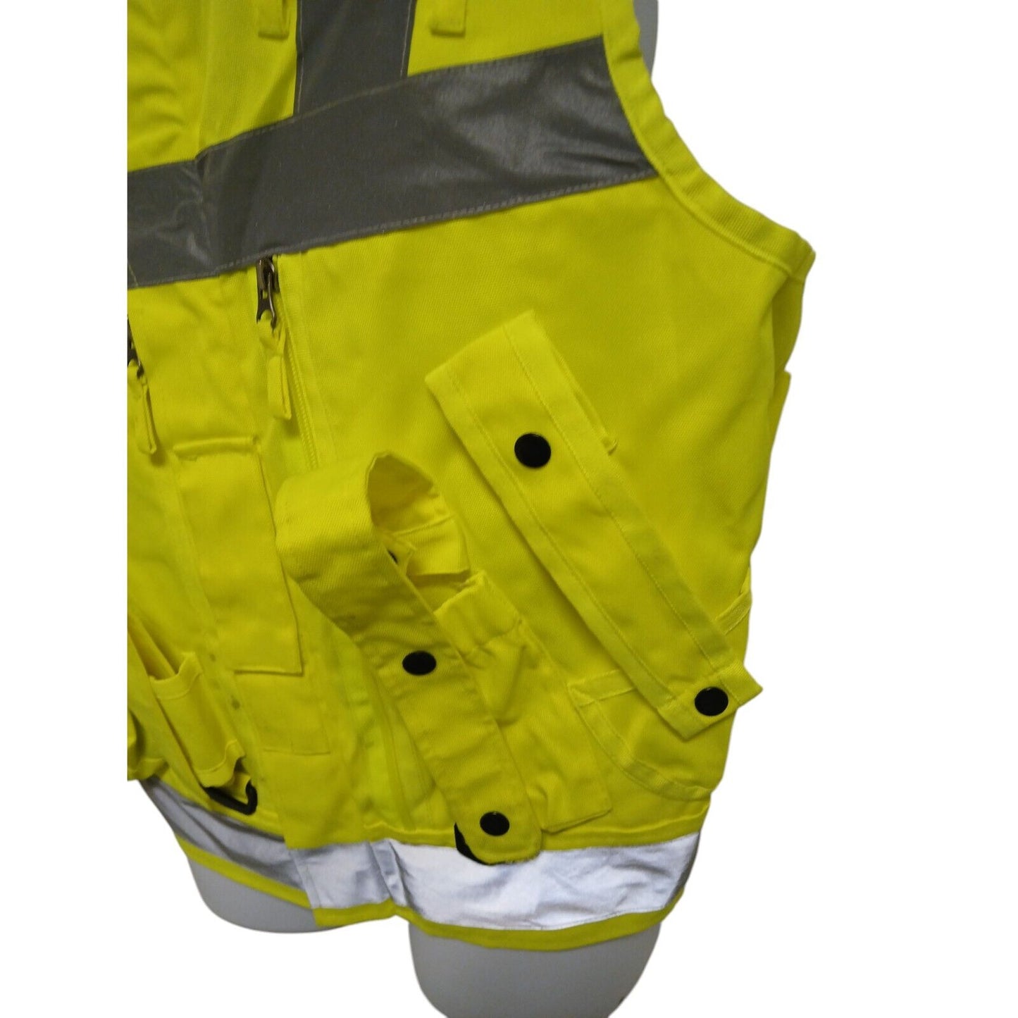 Endura Tactical Vest Hi Viz Vis Klickfast Large Pouches Ex Police Security