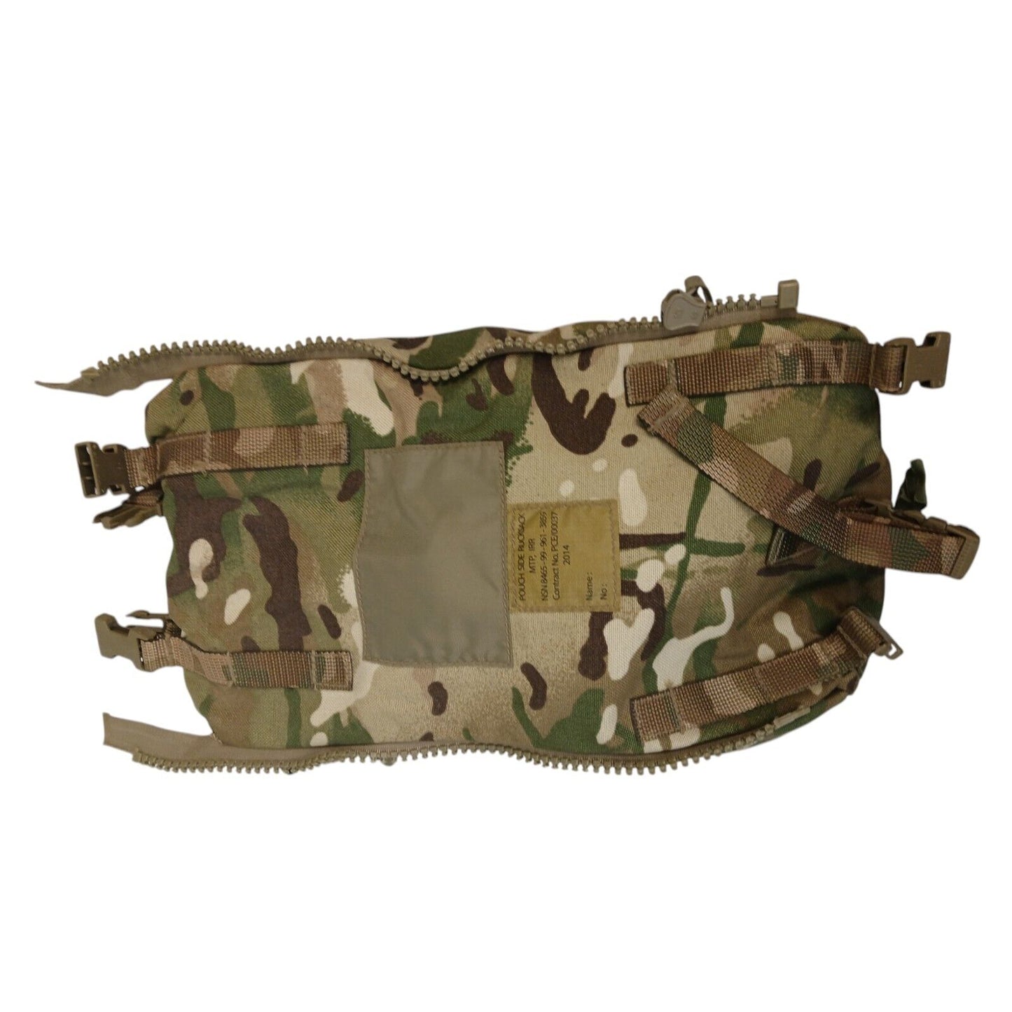 British Army Bergen Side Pouch MTP Rucksack Pouches Camo IRR Utilitiy Webbing