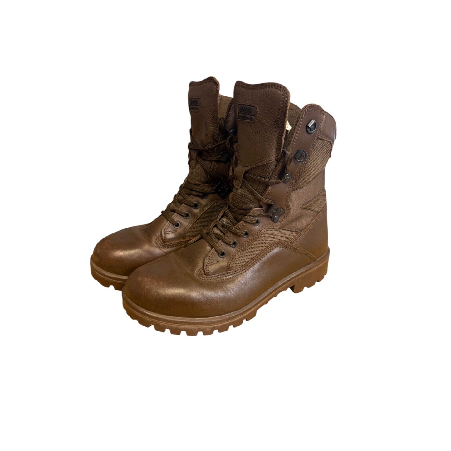 British Army YDS Kestrel Patrol Boots Cadet Boots Size 9W Brown Military