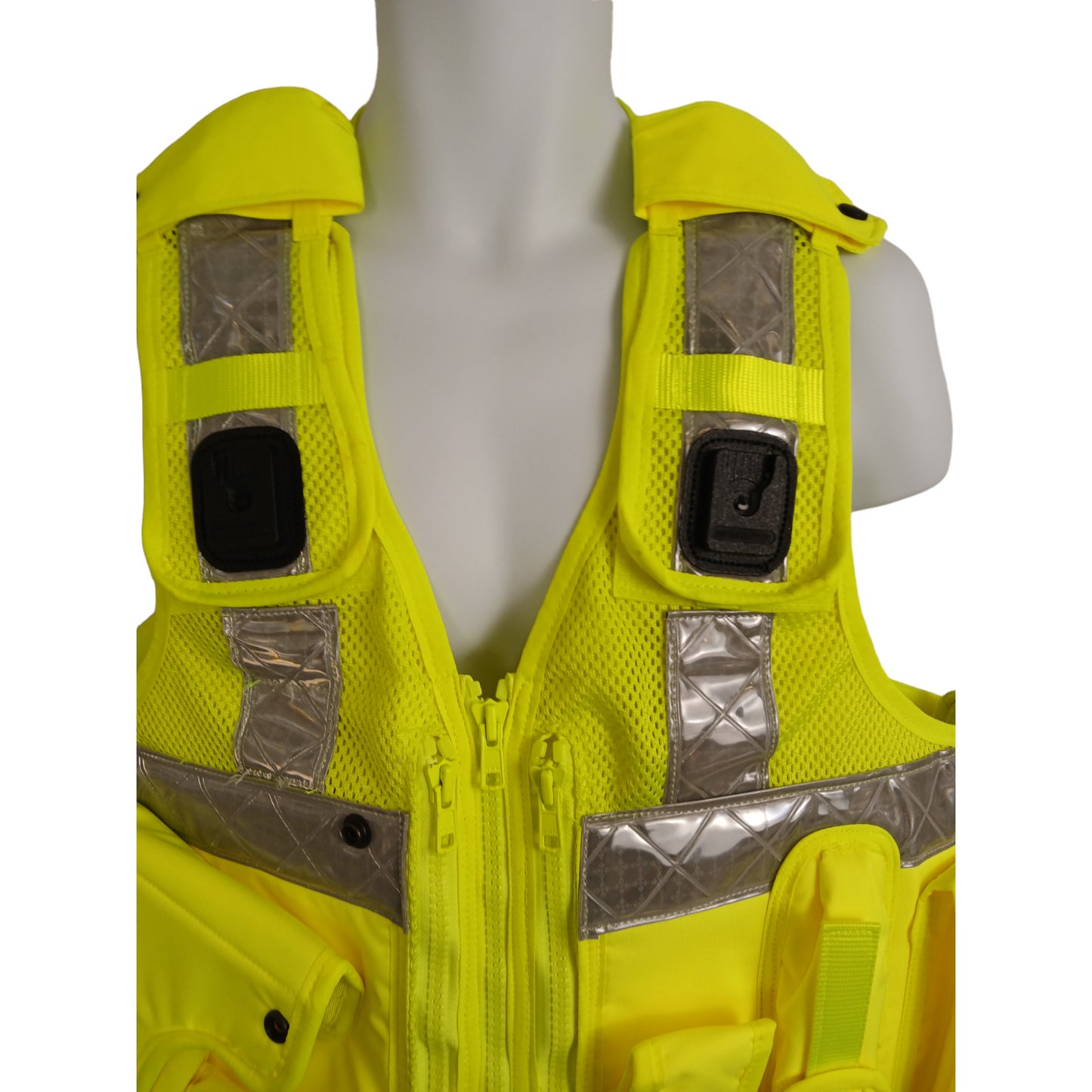 Arktis Tactical Vest Hi Vis Hi Viz Yellow Attached Utilities Pouches Security