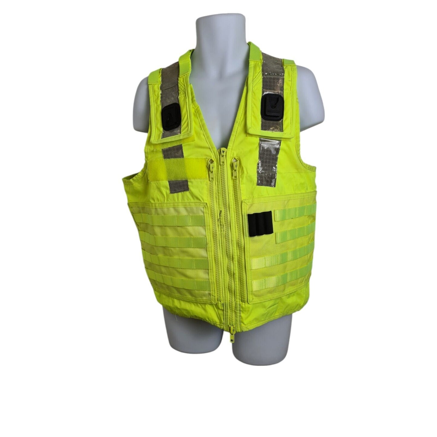 Arktis Molle Tactical Vest Utility Hi Vis Hi Viz Ex Police Security Size Small
