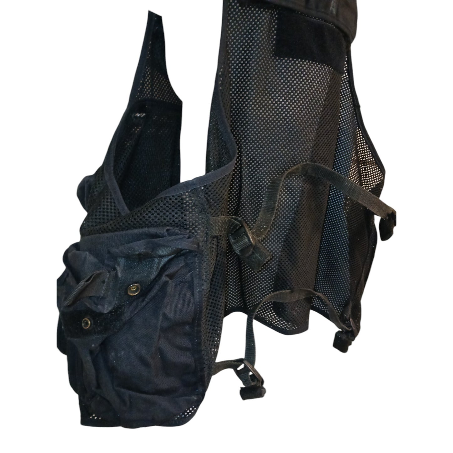 PWL Tactical Vest With Pouches Tactical Security Ex Police Airsoft Grade B