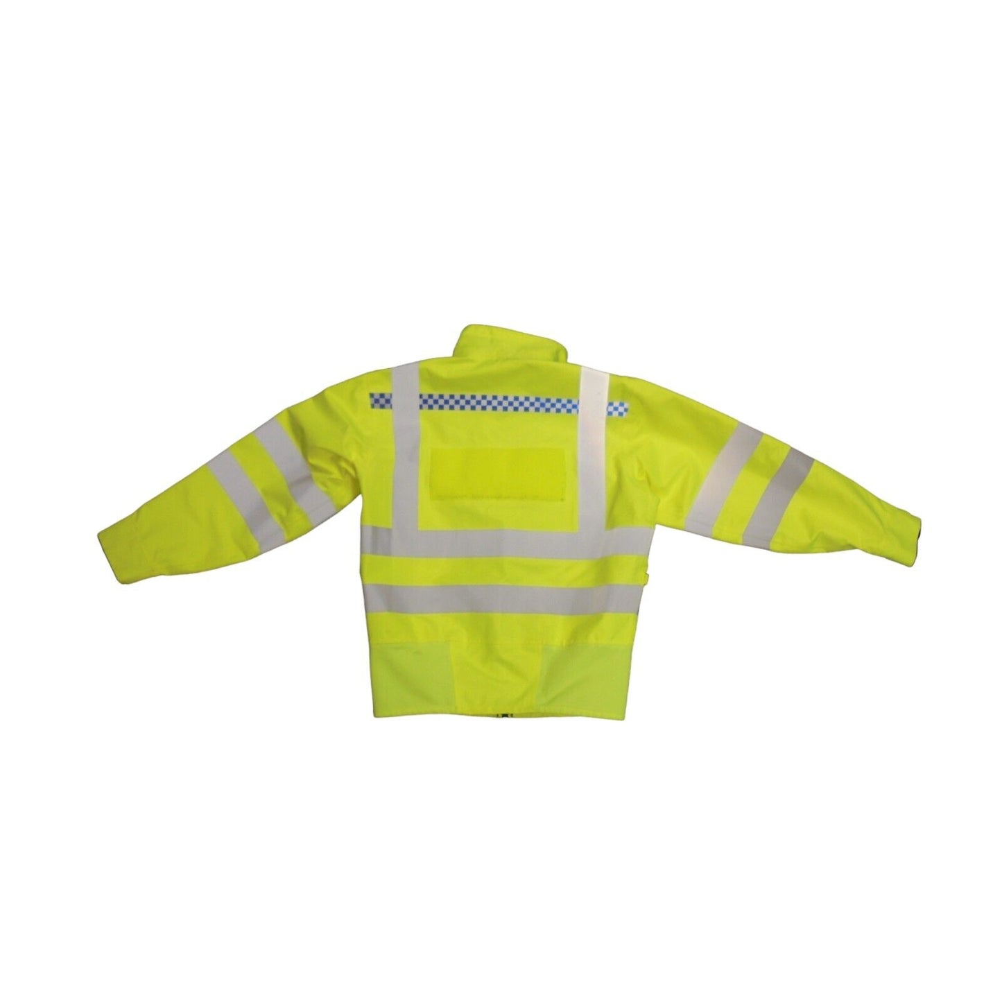 Hi Viz Blouson Bomber Jacket Waterproof Coat Hi Vis Recovery Ex Police Security