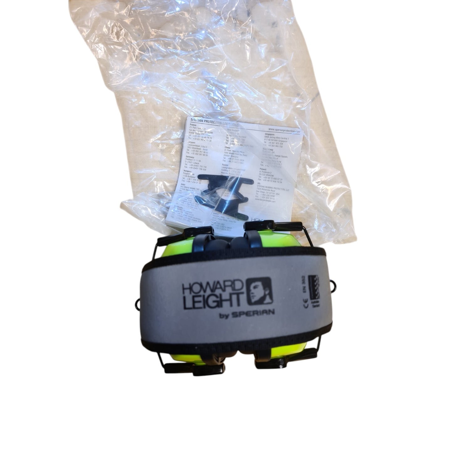 Howard Leight Leightning L2F Ear Defenders Hi-Visibility Shooting Airsoft New