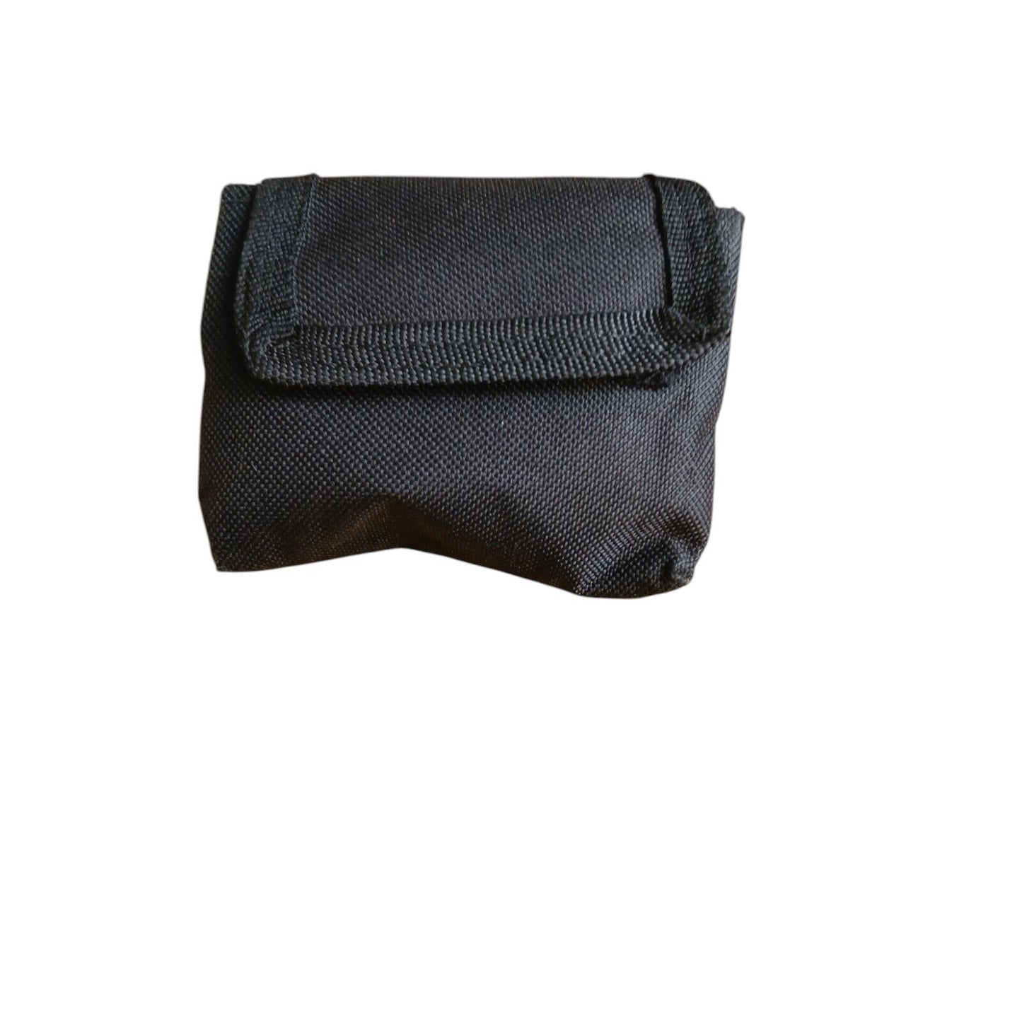 Police Duty Belt With 6 Pouches Attachments Black Nylon Security Webbing (C)