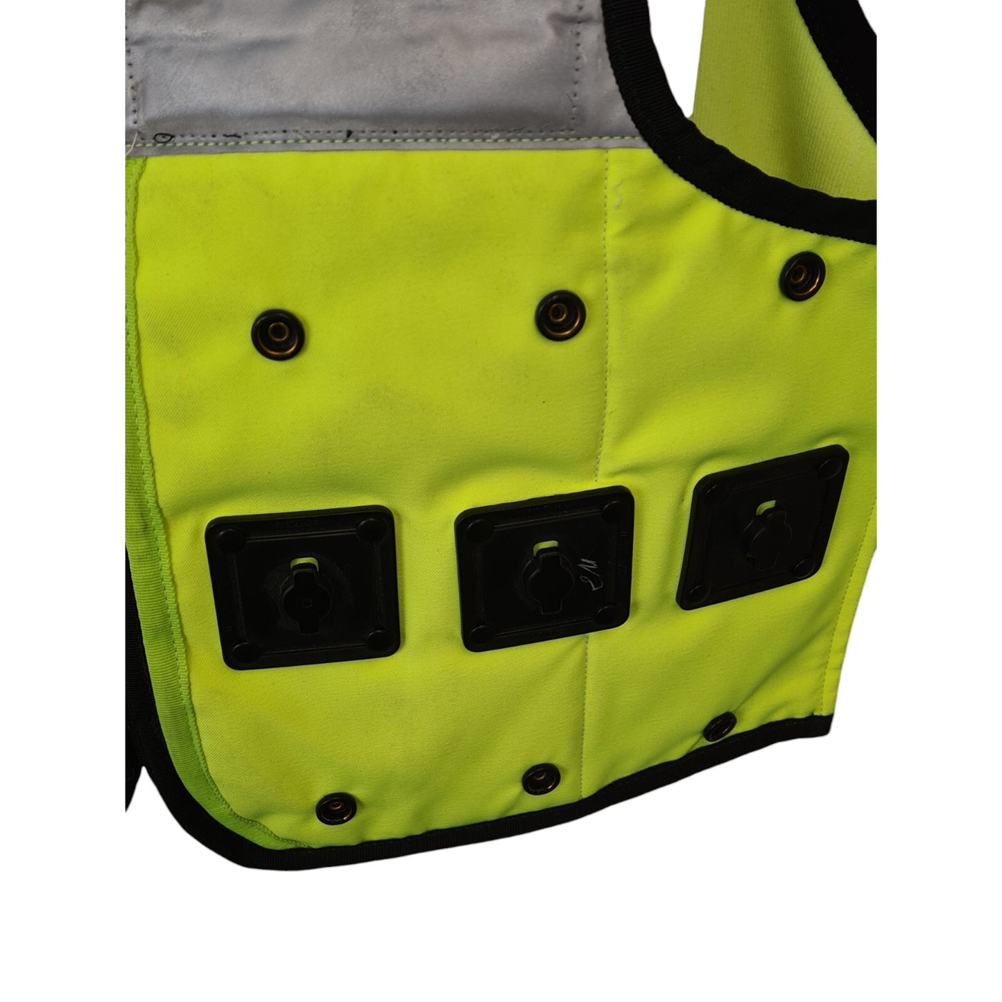 Aegis Engineering Hi Viz Hi Vis Stab Vest Body Armour Cover Buddy-Lok System M/L
