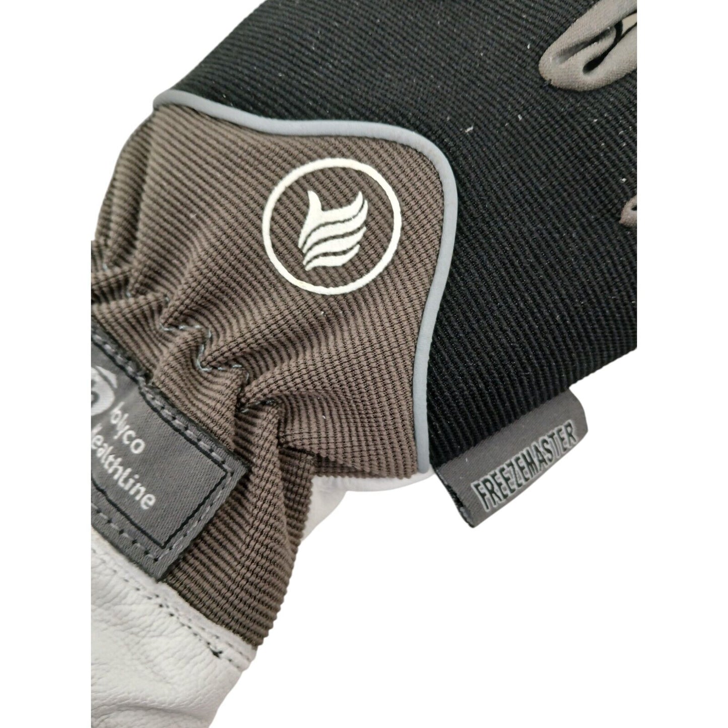 Polyco Freezemaster Pair Gloves Cold Resistant Black White Safety Protection