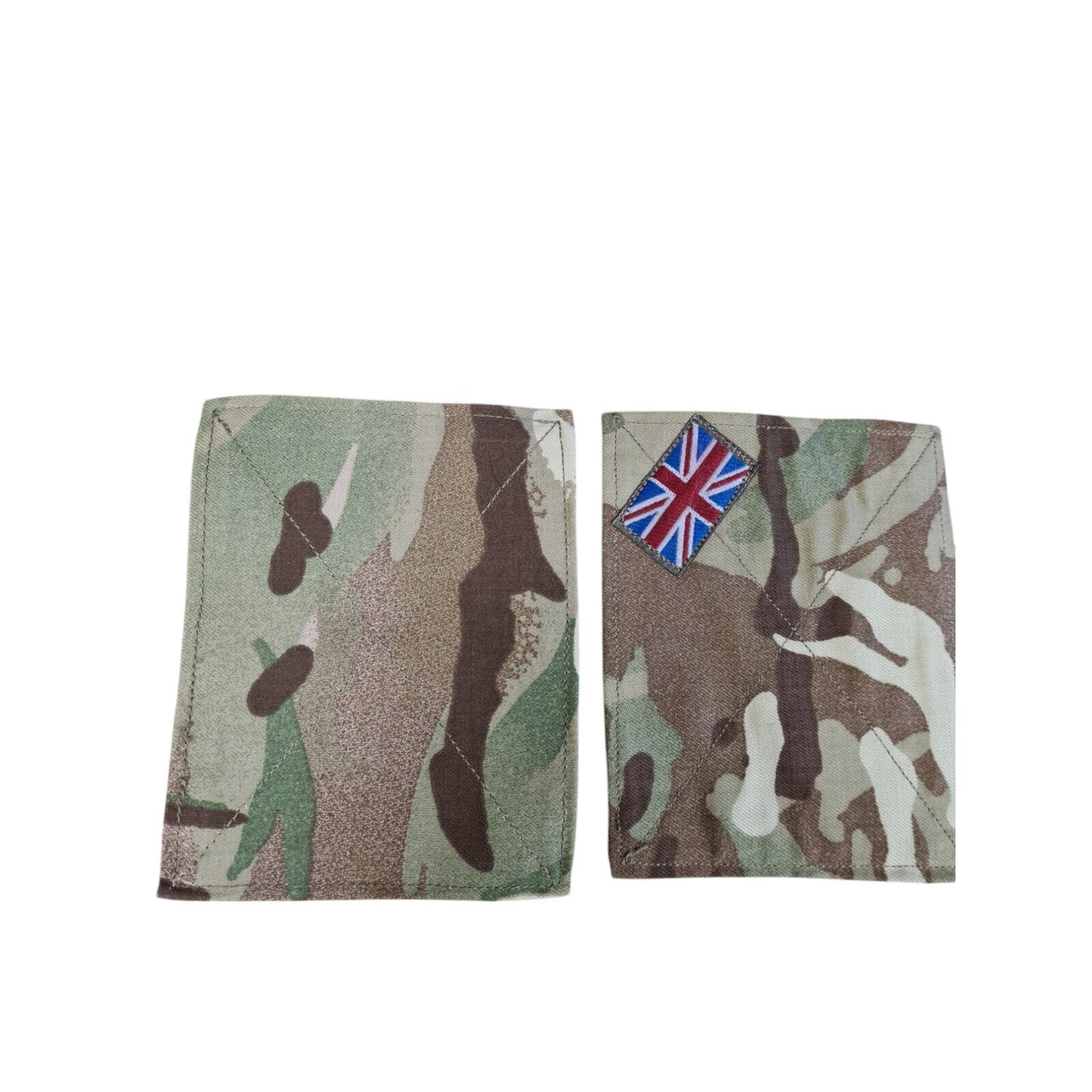 MTP Blanking Patches British Army 1 Pair With UK TRF Hook And Loop Rear Panels