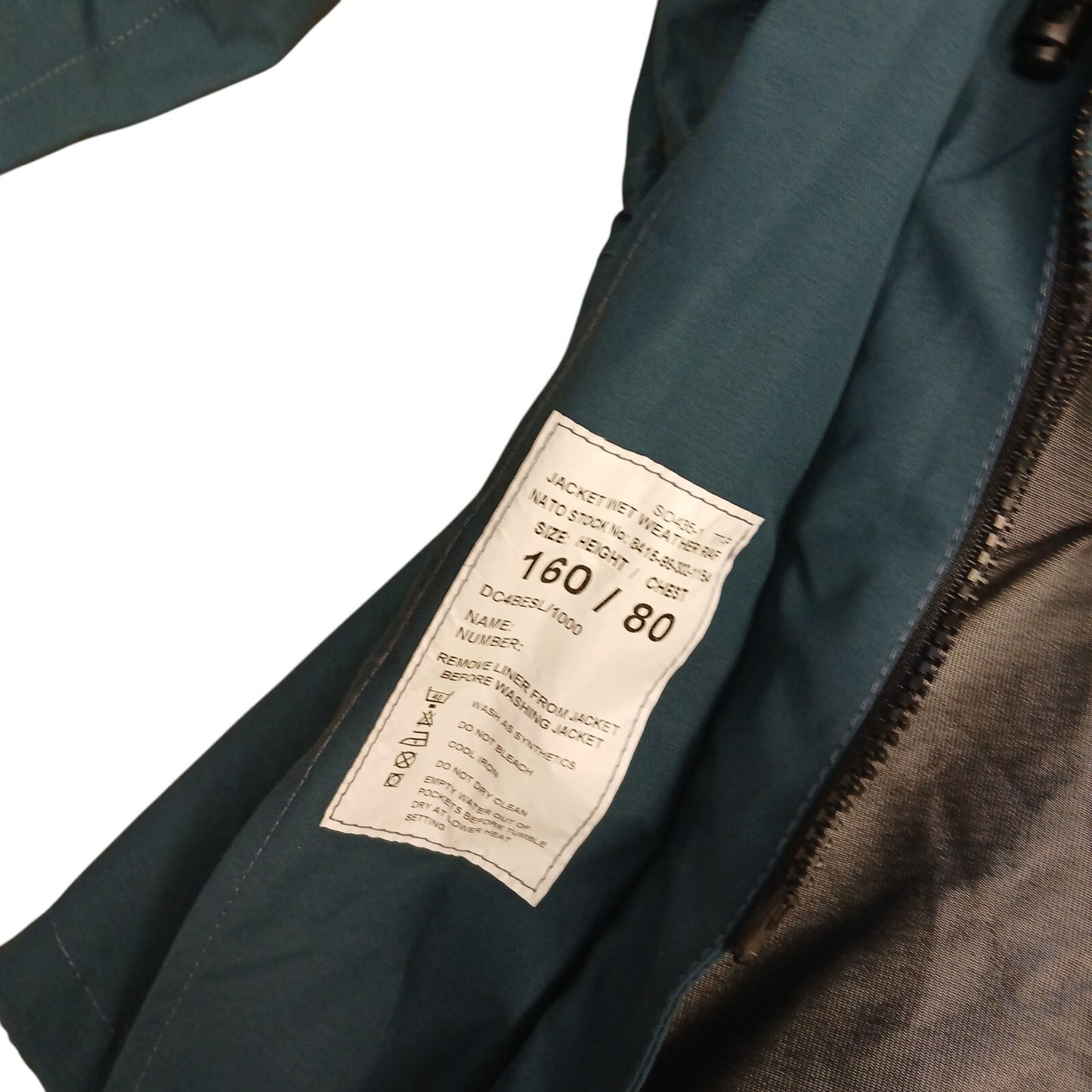 RAF Waterproof Jacket Coat Wet Weather Breathable MVP Goretex British Army