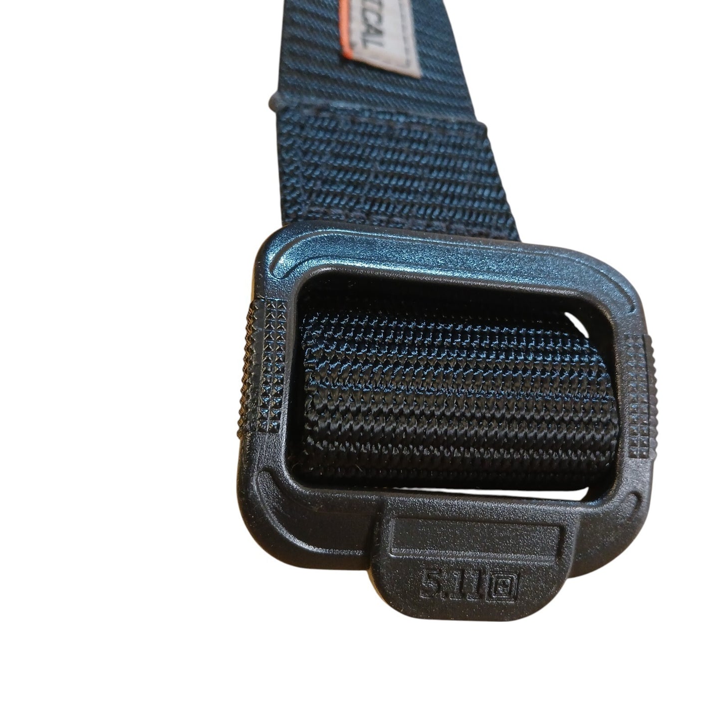 5.11 Tactical Trainer Belt Black Nylon Webbing Belt Plastic Buckle XL Ex Police