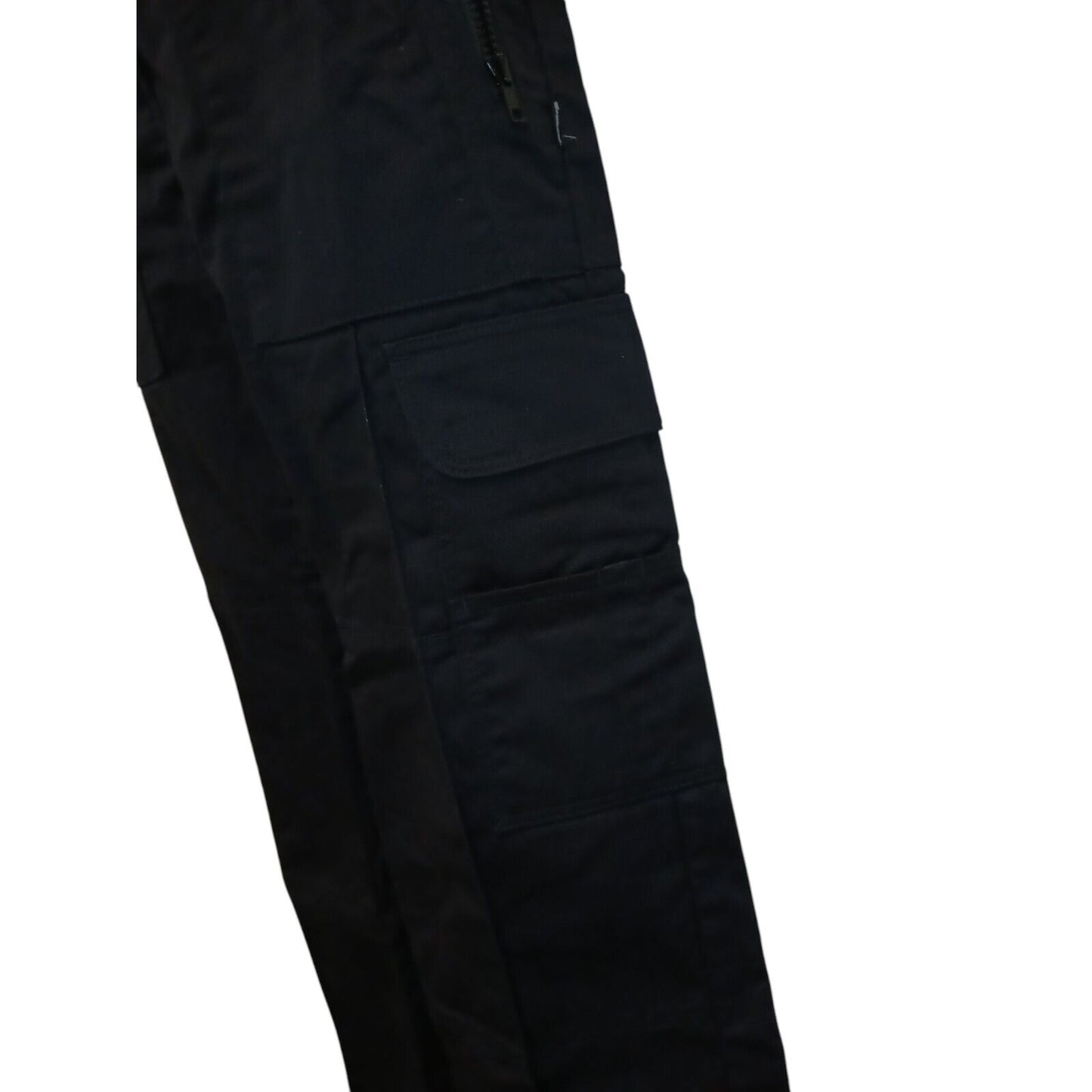 Combat Cargo Work Trousers Black Ex Police Womens Paintball Security Grade 1