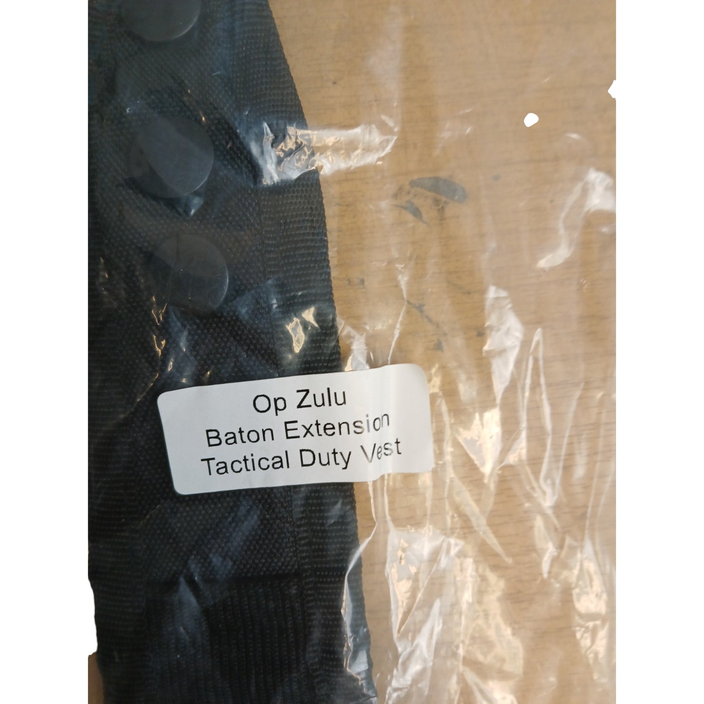 Op.Zulu Molle Extended Baton Retaining Strap New Tactical Vest Accessory Police