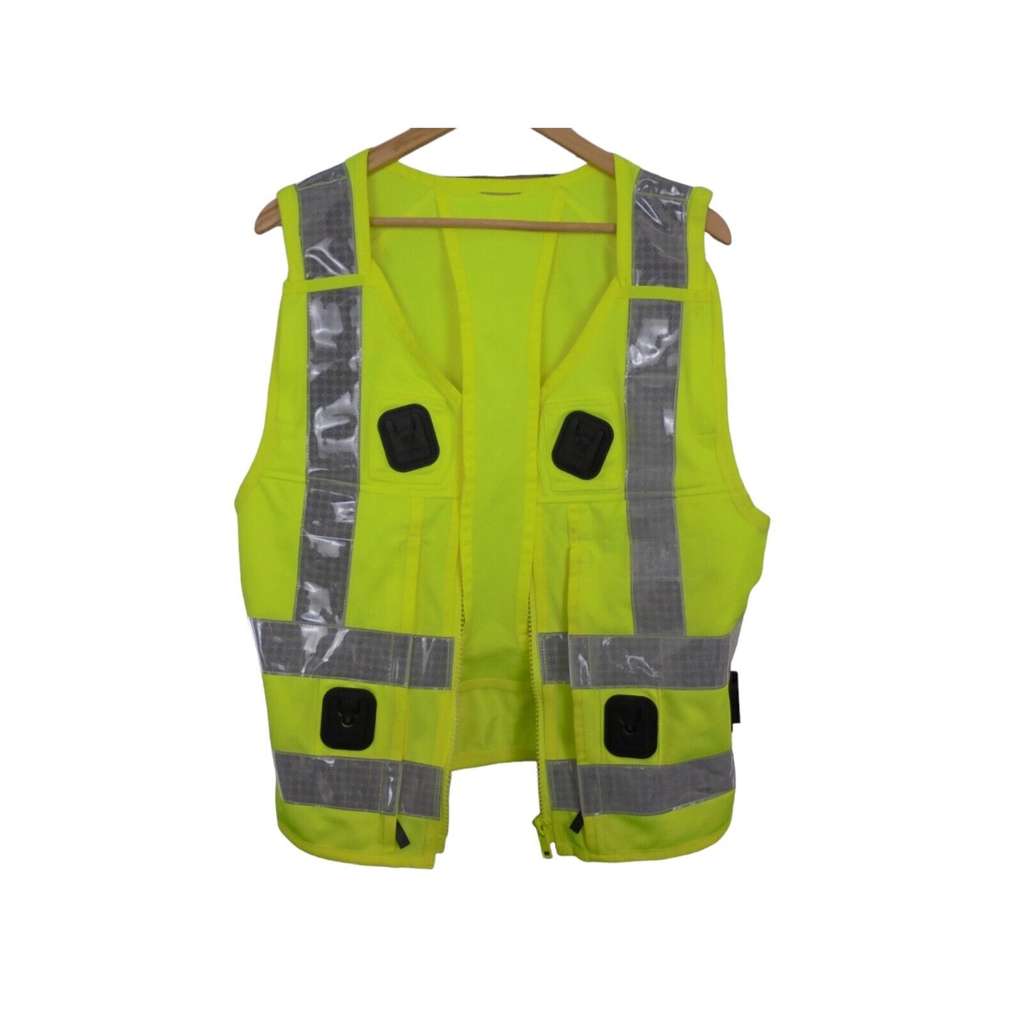 Tactical Vest Hi Vis Ex Police Yaffy Model 511 Emergency Utility Security GradeA