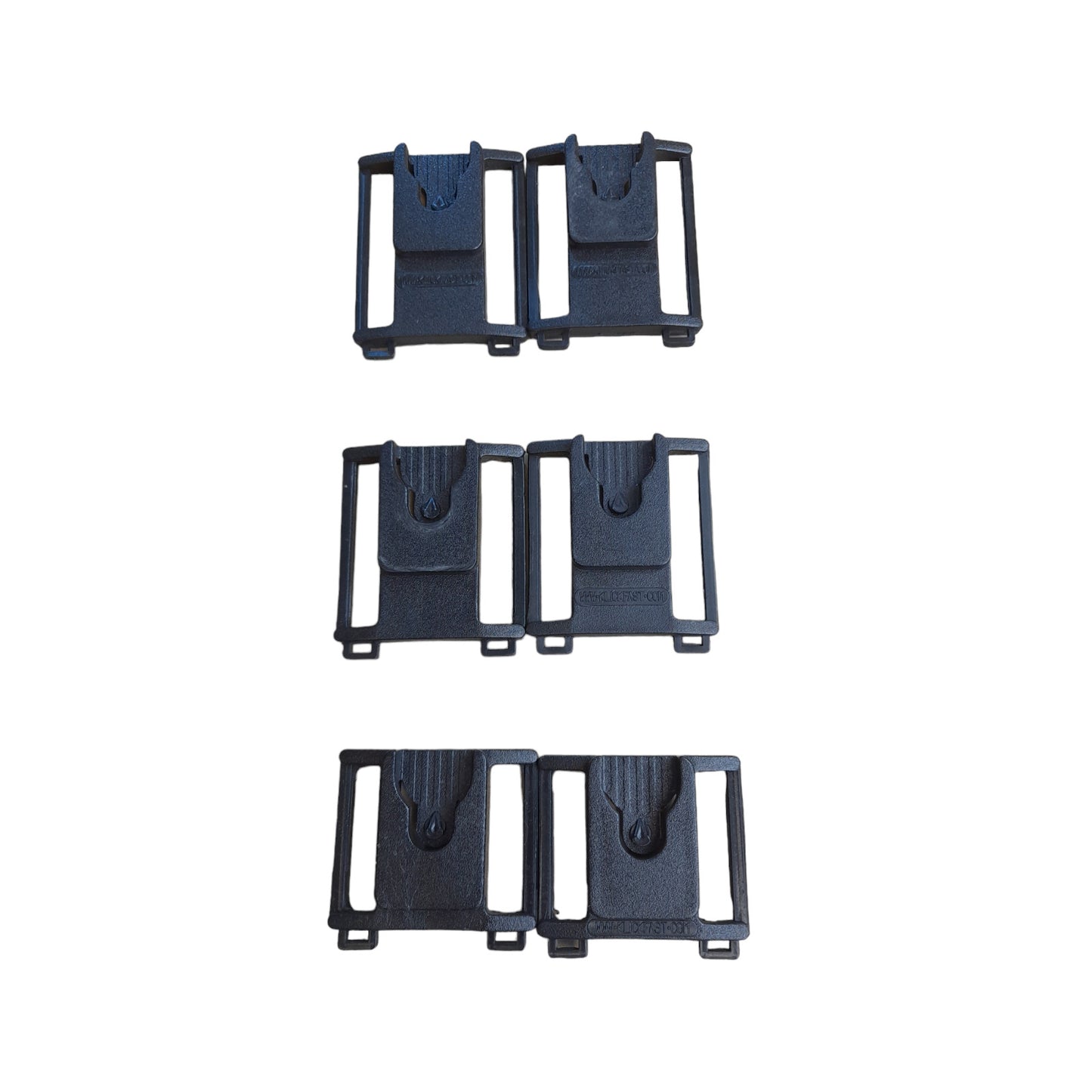 Klickfast Docking Station Belt Clips x2 Airwave Ex Police Security Black