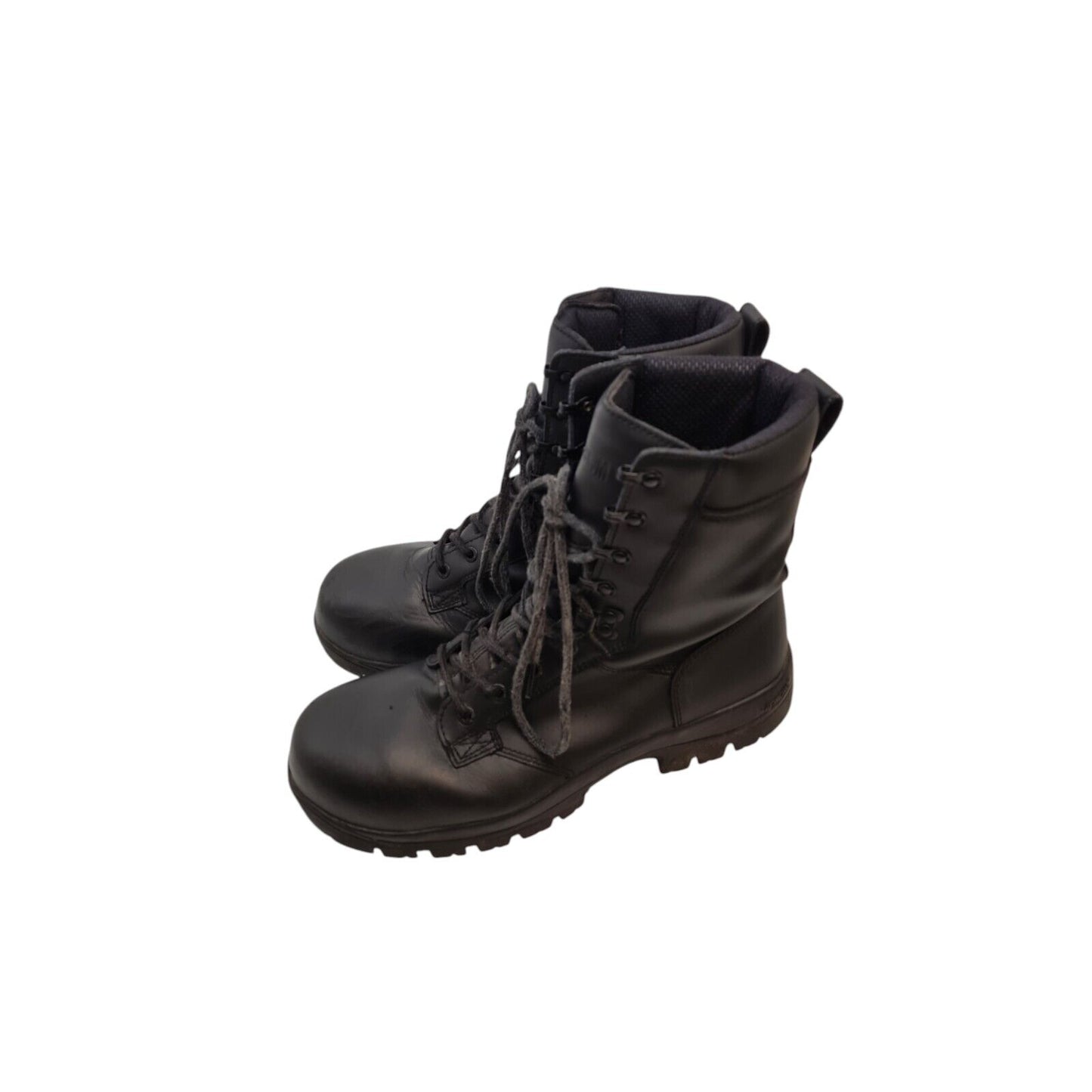 Magnum Patrol Boots Power Black Size 10 Leather Vibram Sole Security Police