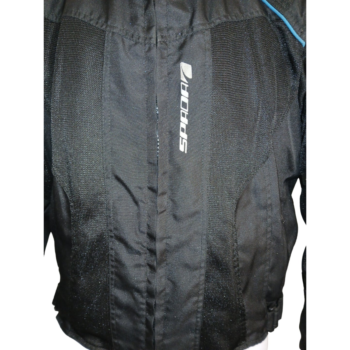 Spada Airpro Ventech Short Style Motorcycle Jacket Ex Police Black Size XL