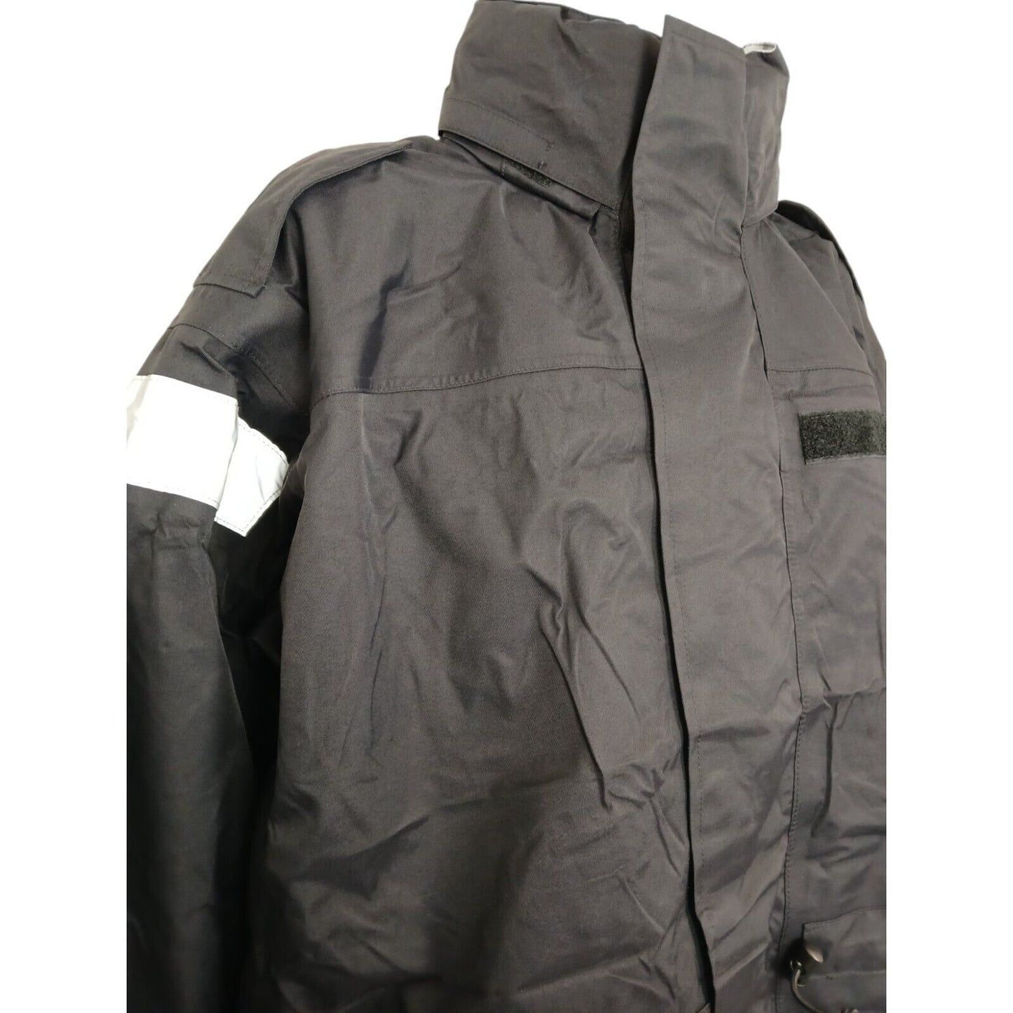 Royal Navy Jacket Wet Weather MVP Goretex Hood Coat Navy Blue Waterproof Parker