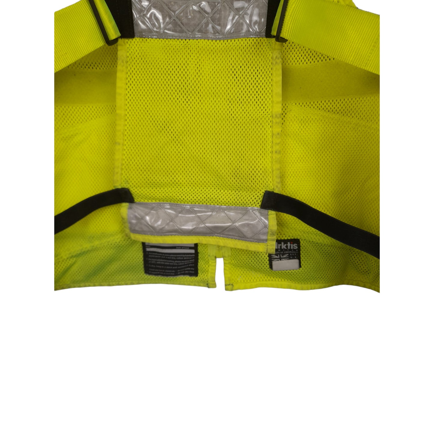 Arktis Molle Tactical Utility Vest Hi Vis Hi Viz Ex Police Security Grade B