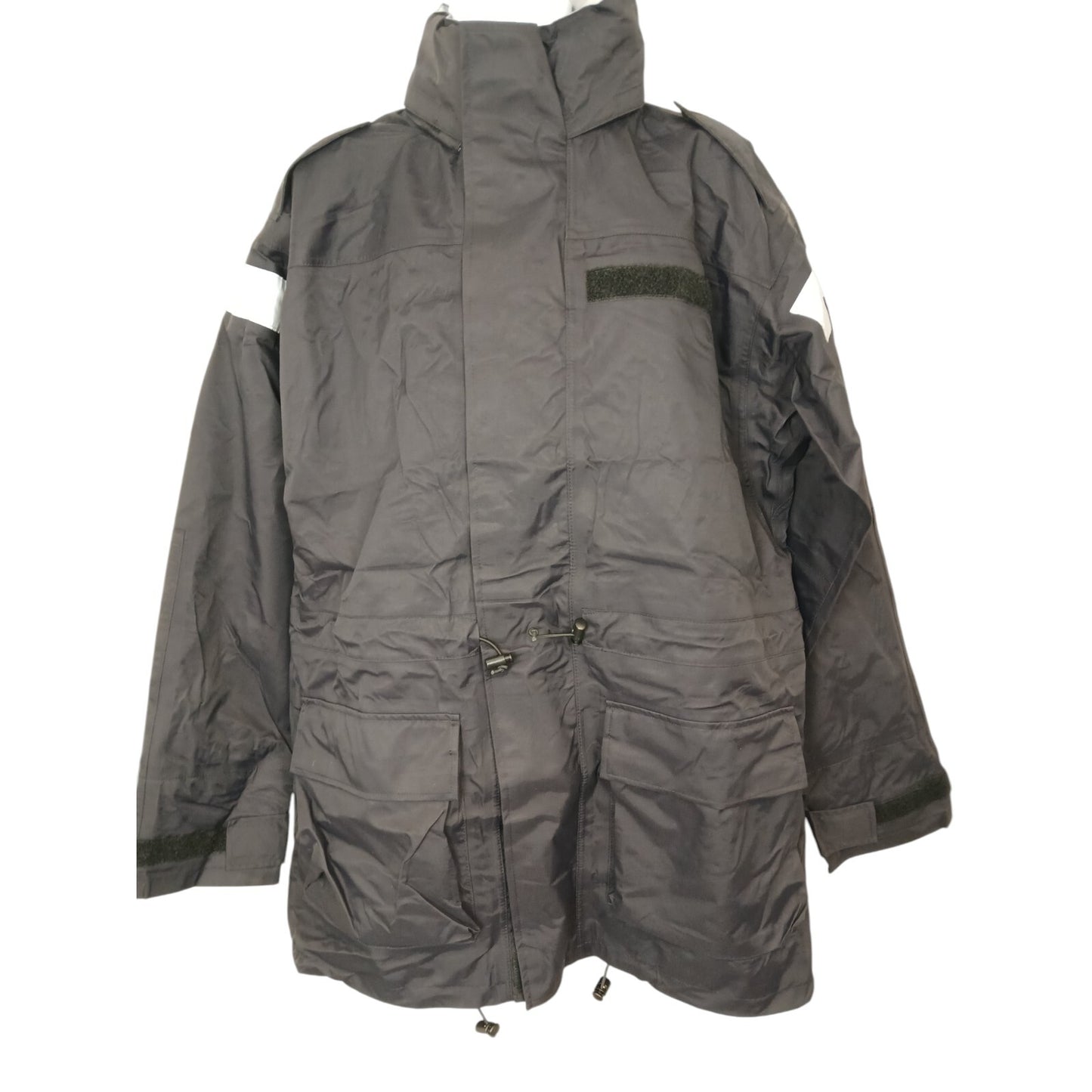 Royal Navy Jacket Wet Weather MVP Goretex Hood Coat Navy Blue Waterproof Parker