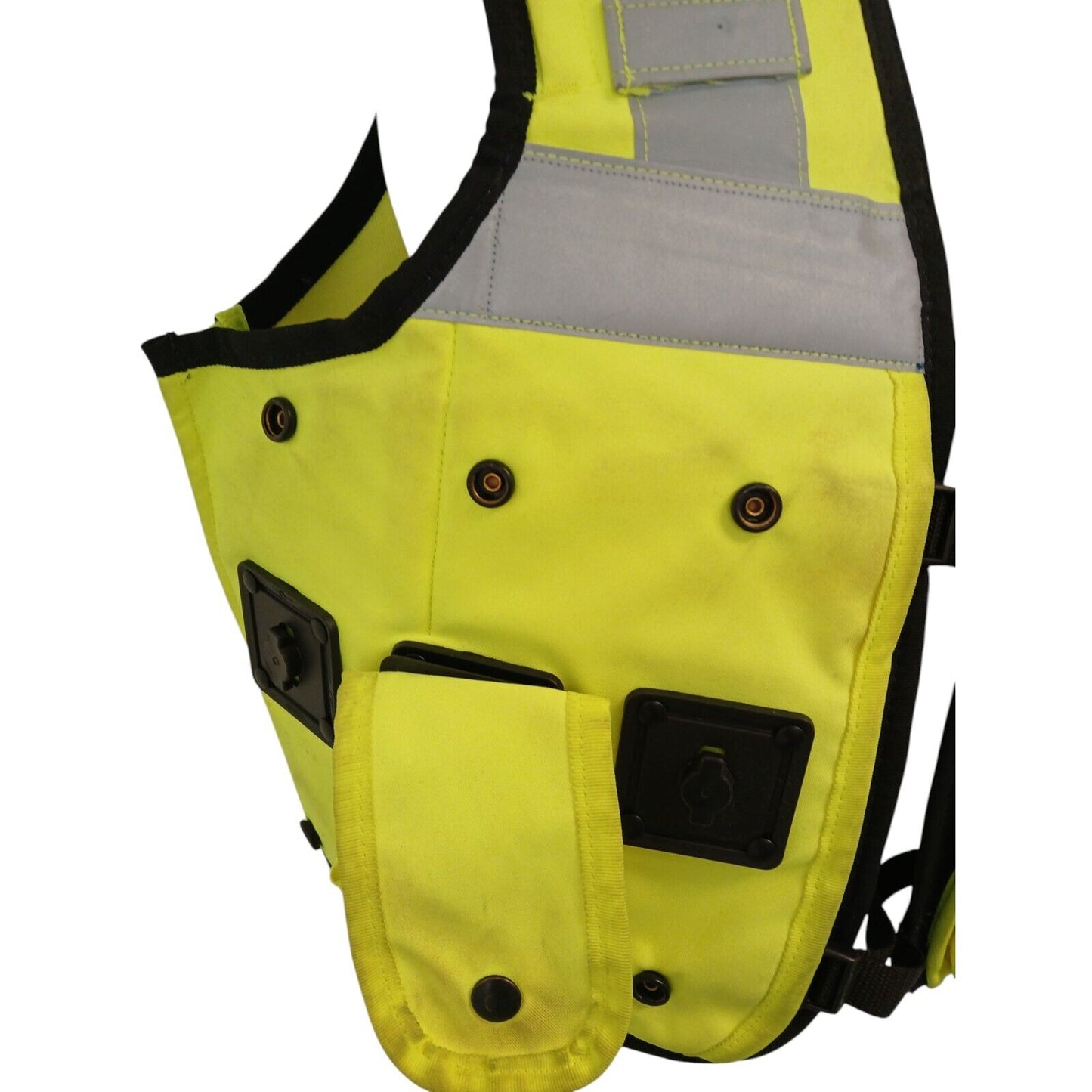 Aegis Tactical Vest Hi Viz Vis Buddy-Lok Integrated Pouches Police Security F-2