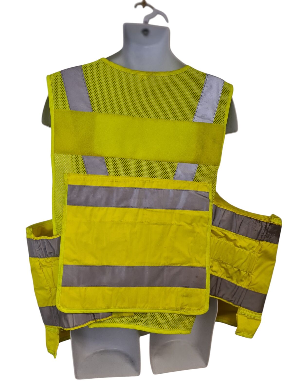 Mehler Vario System Tactical Vest Hi Vis Hi Viz built in Pouches Klickfast XXL