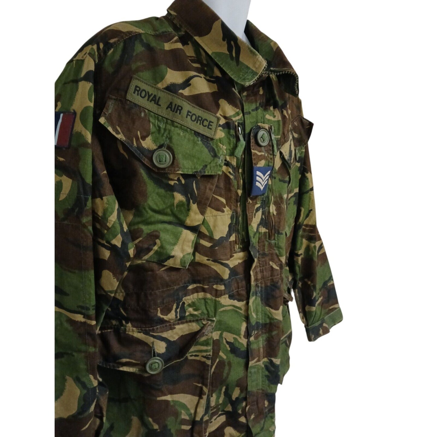 DPM Field Jacket Woodland Combat Smock Ripstop Coat Camoflauge Military