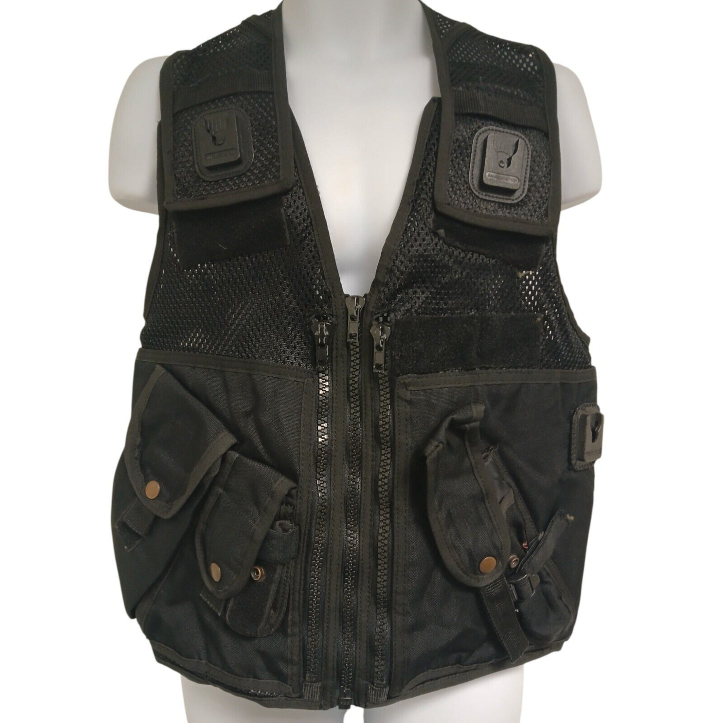 Tactical Vest With Integrated Pouches Security Ex Police Airsoft Klickfast
