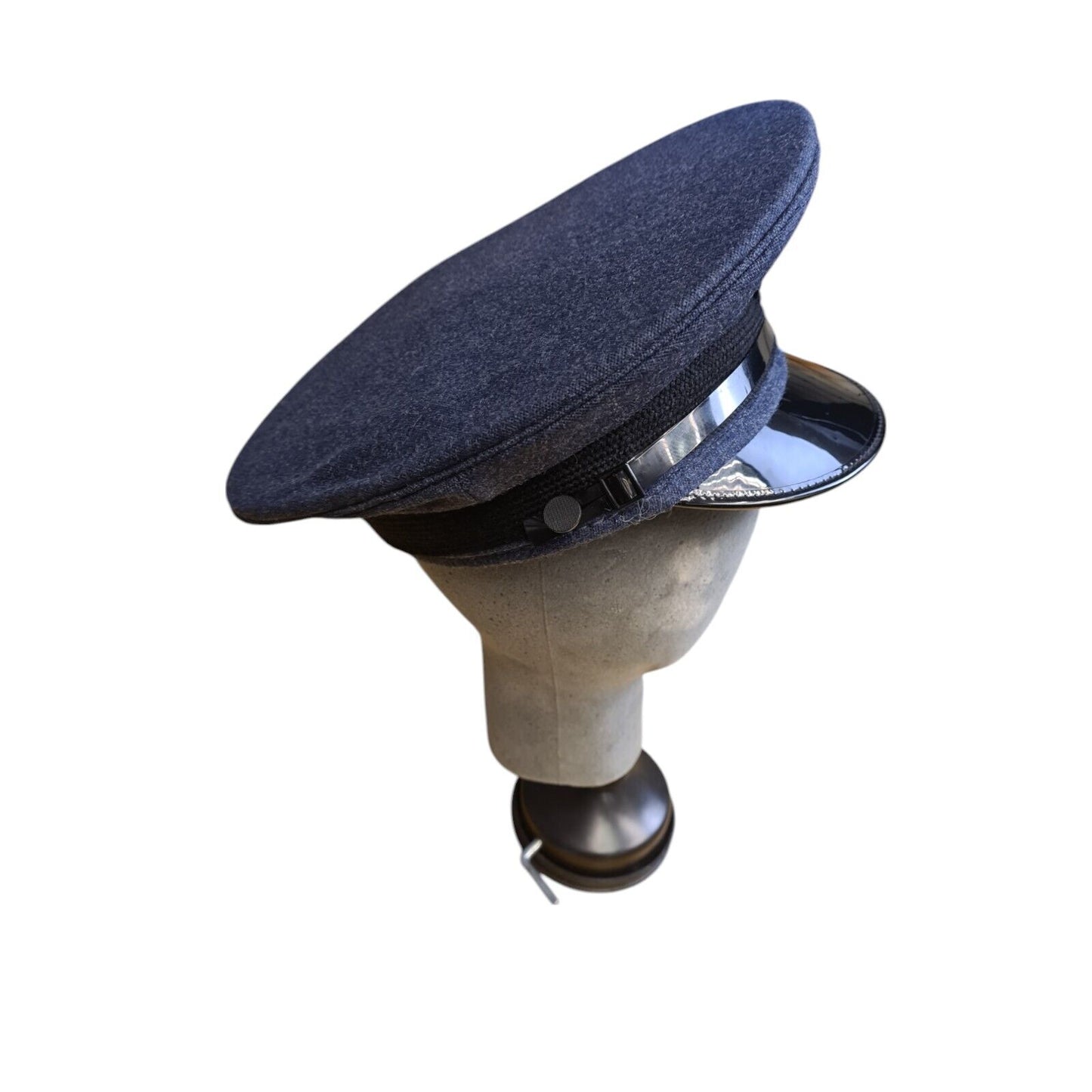 RAF Royal Air Force Peaked Cap With Badge TV Film Collector Fancy Dress Uniform