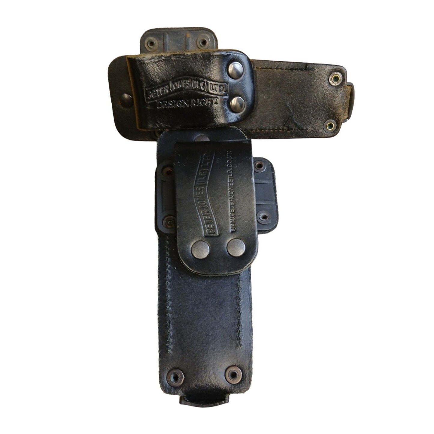 Peter Jones Leather Baton Holder Belt Loop LB6 360 Rotation Ex Police Security