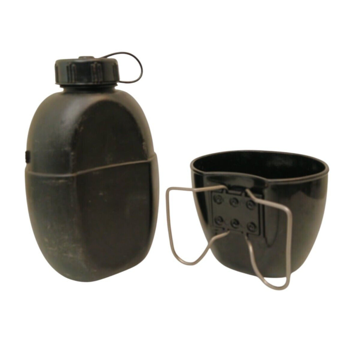 British Army Osprey Water Bottle NATO 58 Pattern With Cup Mug Canteen Camping