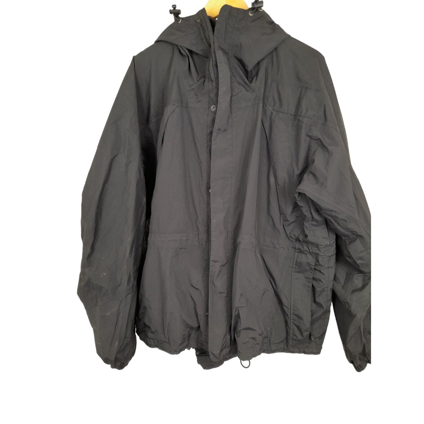 Keela System Dual Protection Jacket Ex Police Waterproof Anorak Security Black