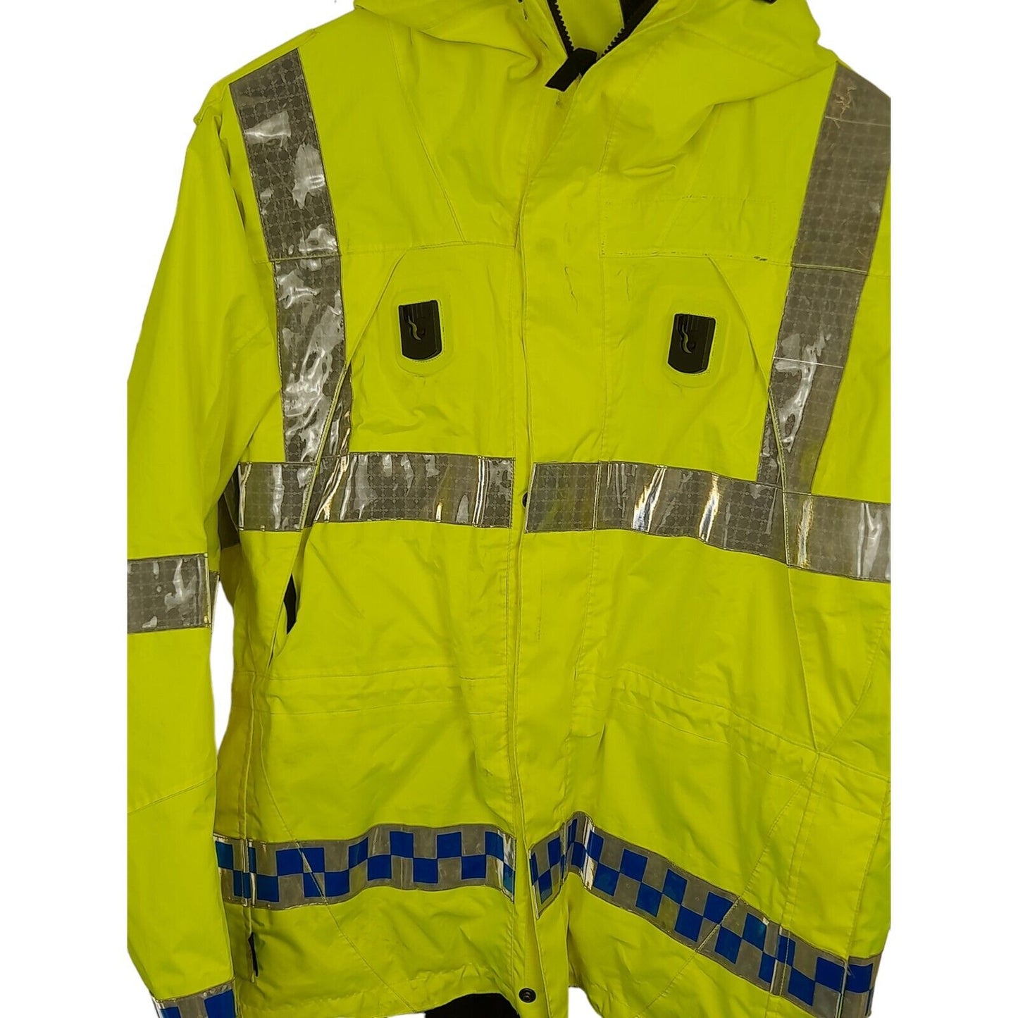 Keela Hi Vis Jacket Ex Police Waterproof Anorak Security Emergency Recovery