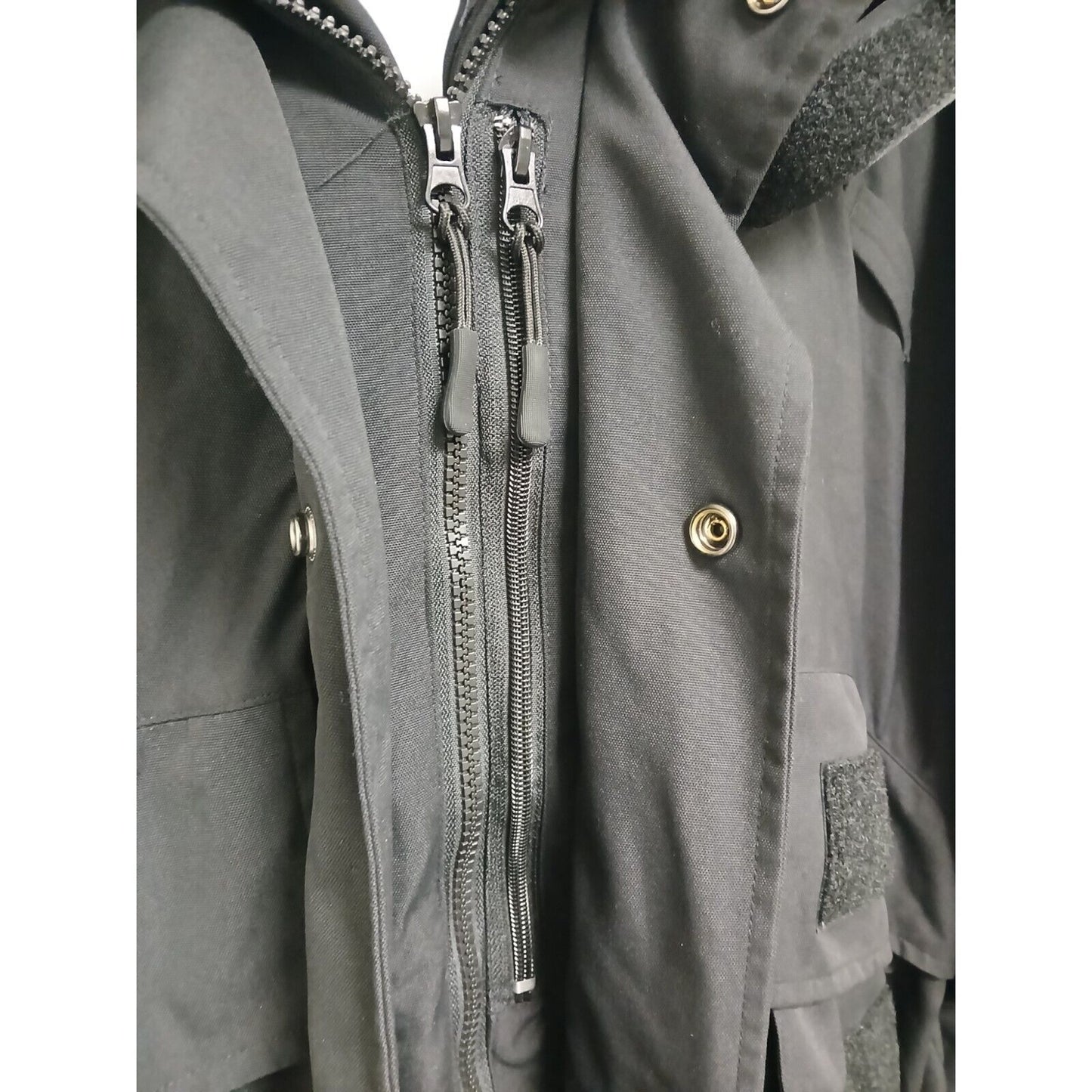 Cooneen Defence Jacket 3/4 Length Waterproof Coat Ex Police Security Black XL