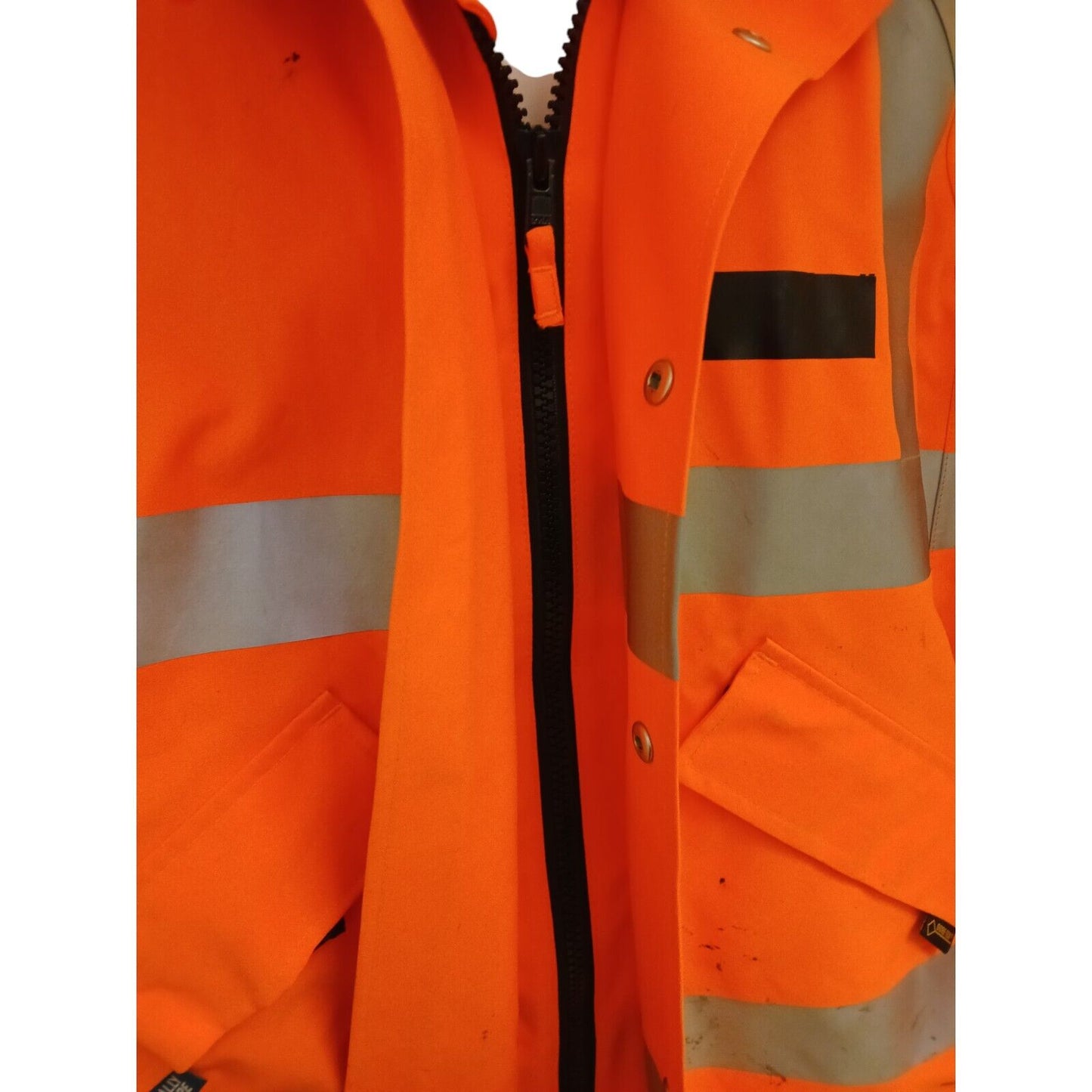 Ballyclare Goretex Hi Vis Hi Viz Bomber Jacket NR153 Waterproof Railway Grade B