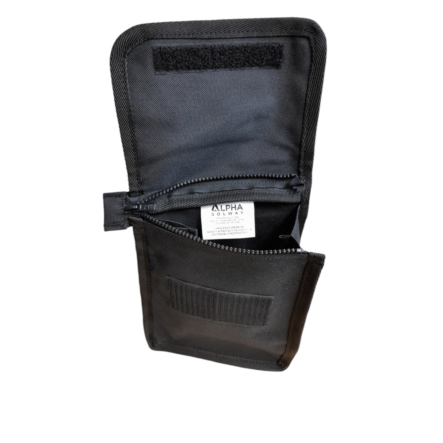 Molle Document Pouch Black 10 x Large Modular Police Airsoft Security Tactical