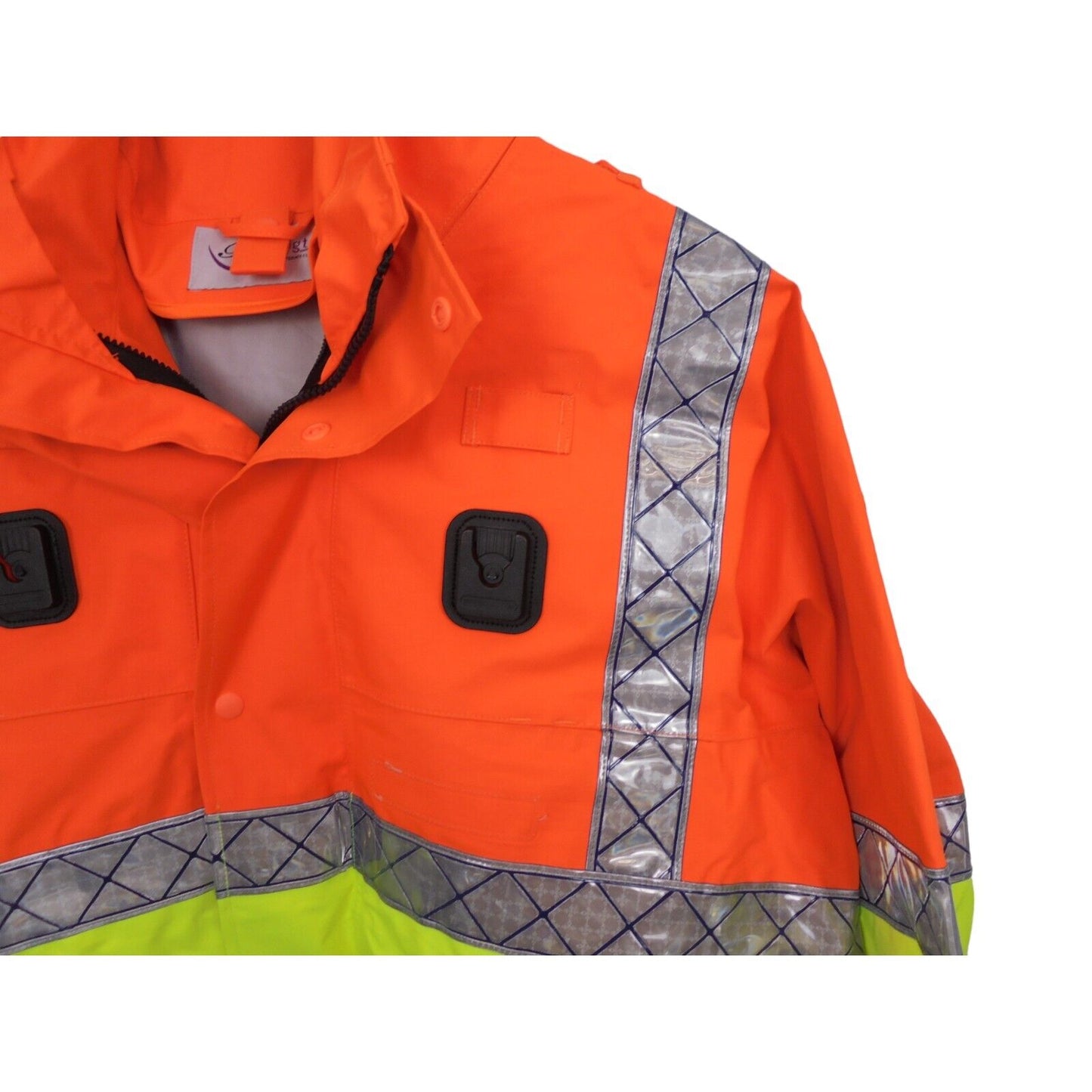 Goretex Hi Vis Class 3 3/4 Length Jacket Waterproof Motorway Recovery Highway