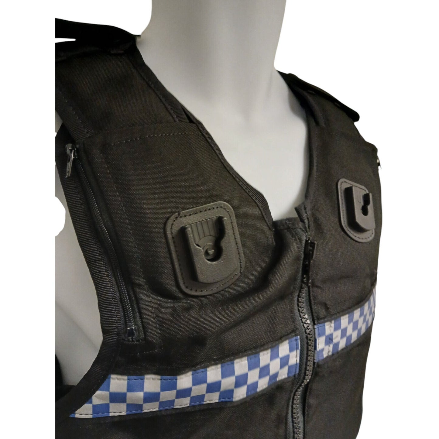 Aegis Stab Vest Ballistic Body Armour Cover Black Klickfast Police Female