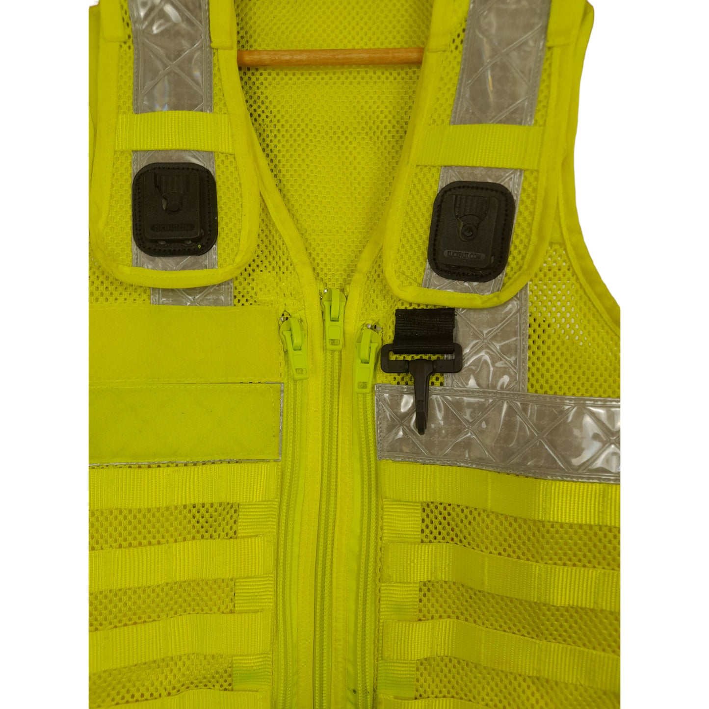 Arktis Molle Tactical Utility Vest Hi Vis Hi Viz Ex Police Security Grade A