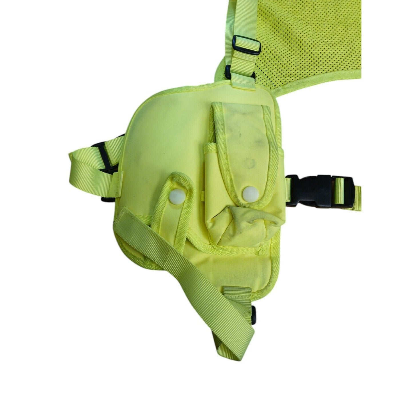 Protec Overt Duty Shoulder Harness Hi Viz Vis Equipment Holder Pouches Police (C