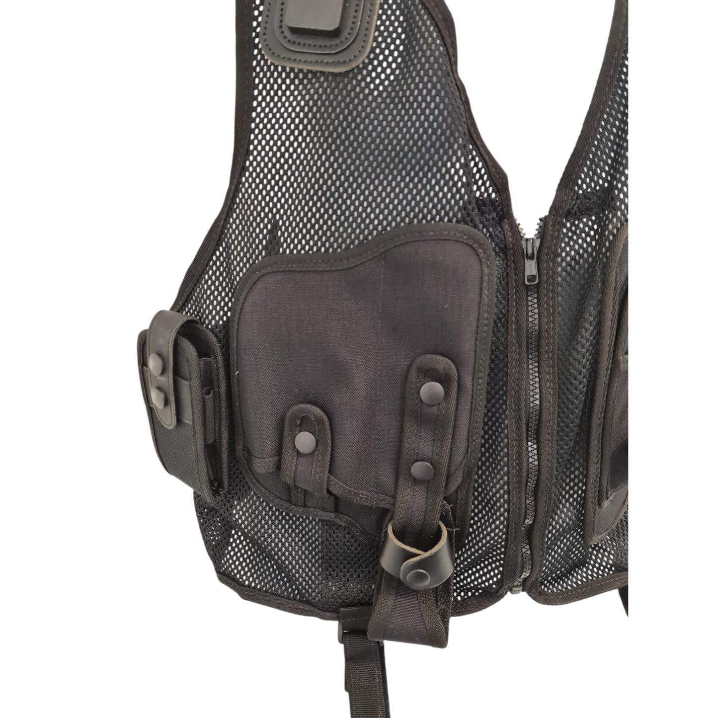 Protec Tactical Vest 600 With Integrated Pouches L Klickfast Checker Secuity