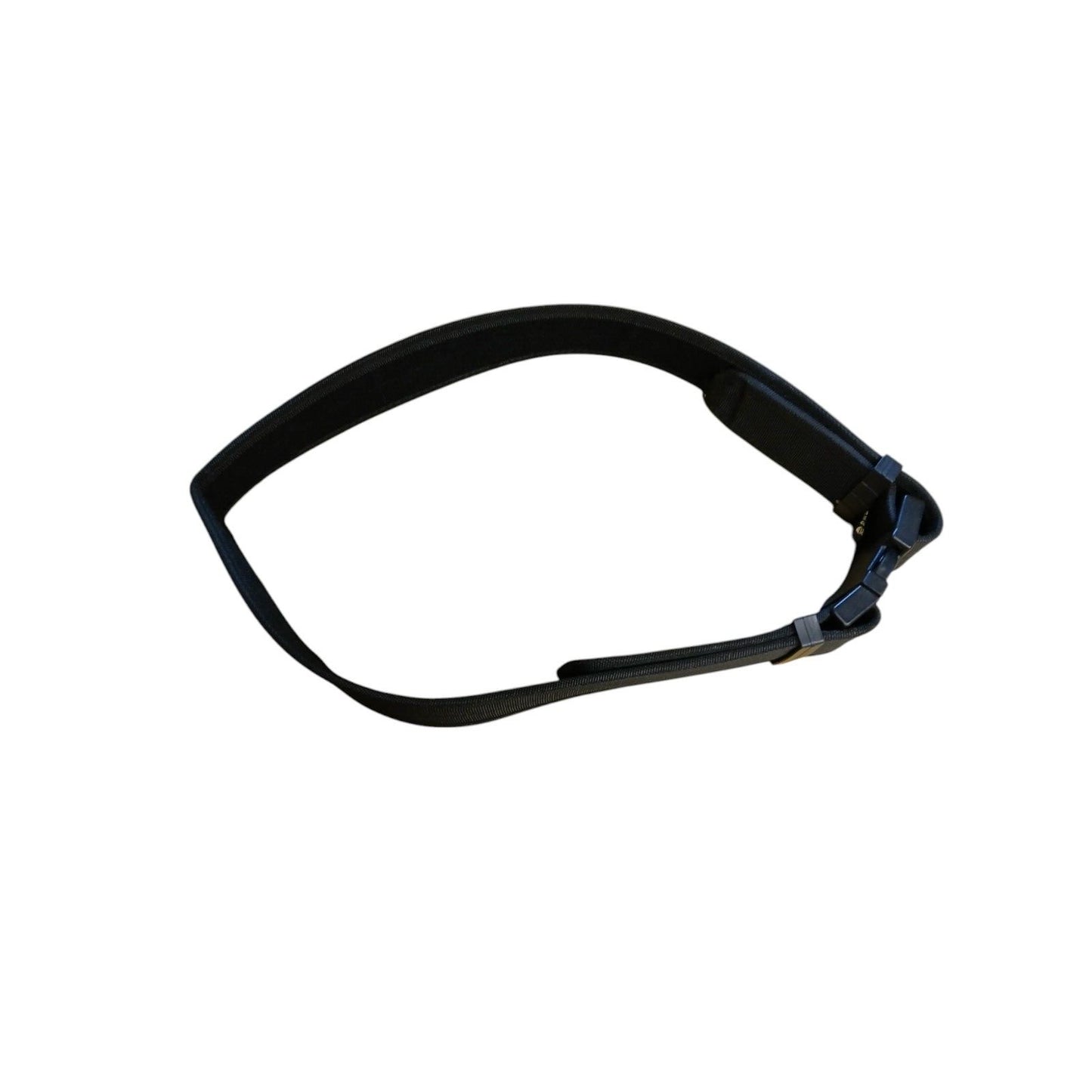 Protec Police Duty Belt With 6 Pouches Attachments Black Security Webbing (J)