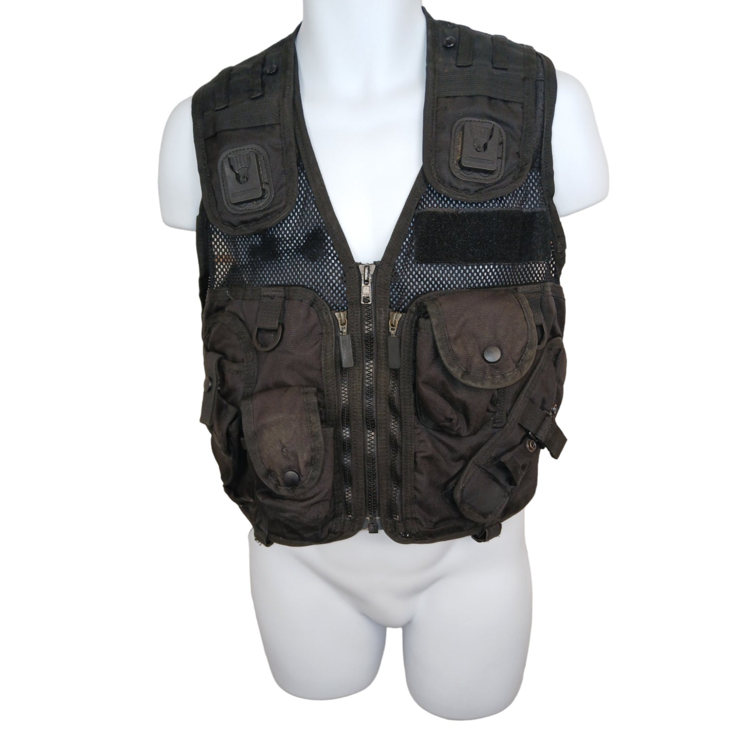 Op.Zulu Tactical Duty Vest Ex Police RH Security Equipment Duty Black Grade B