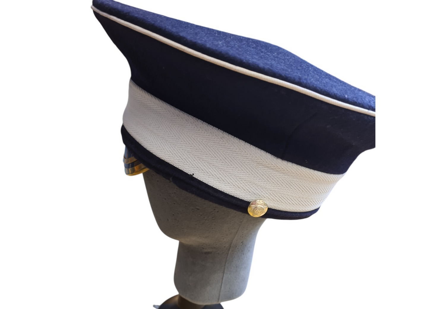 Vintage Genuine Coldstream Guards Small Peaked Cap 56 Cm Film Prop Collector