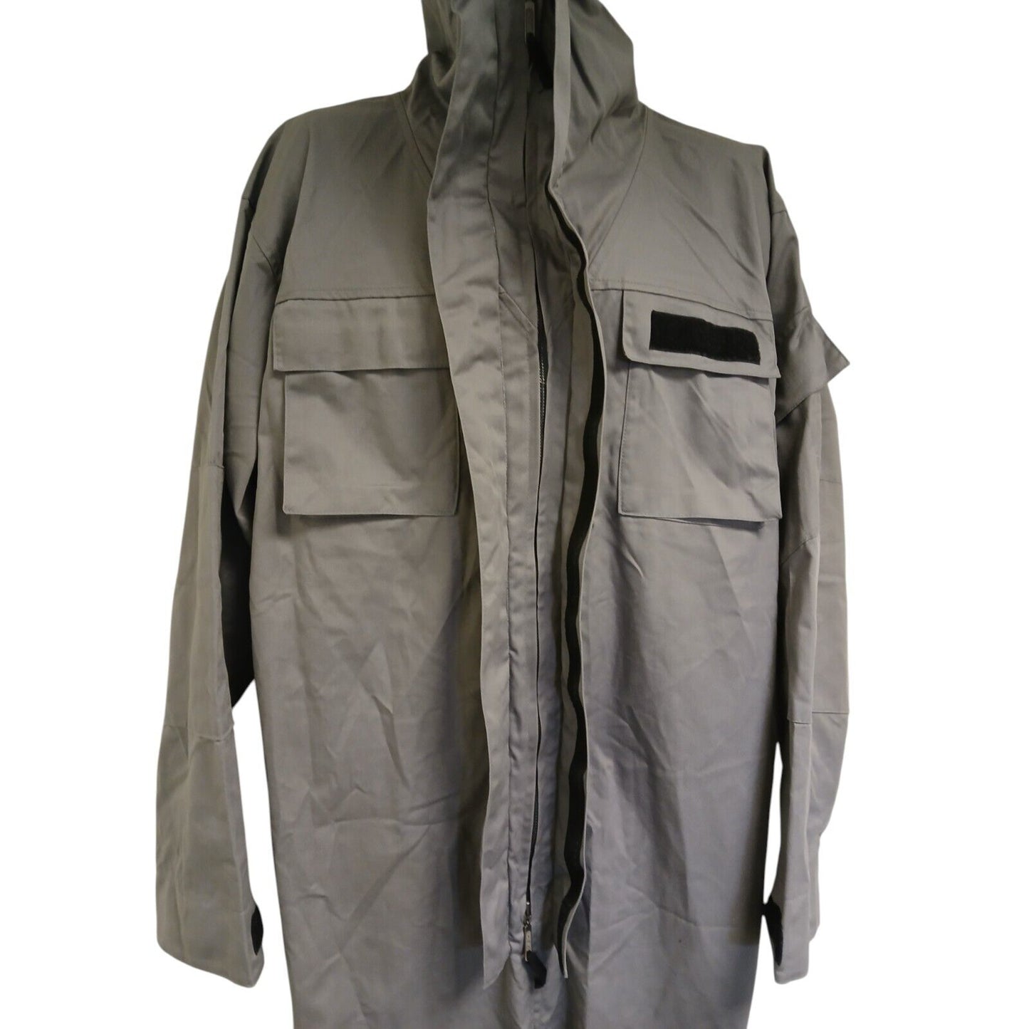 Remploy Civil Responder Peeler Ensemble CBRN Over Coverall Grey Boiler Suit