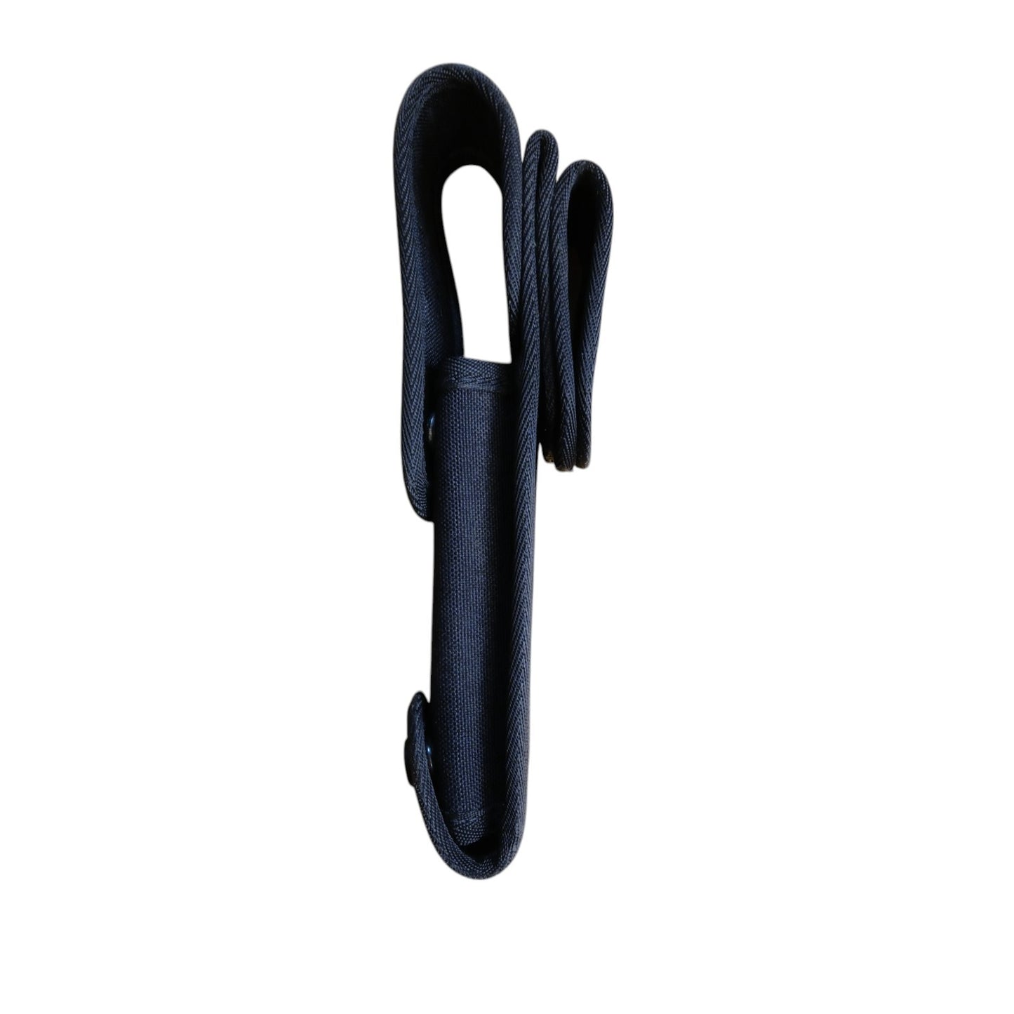 Baton Holder Nylon Belt Loop 360 Rotation Black Ex Police Security Webbing